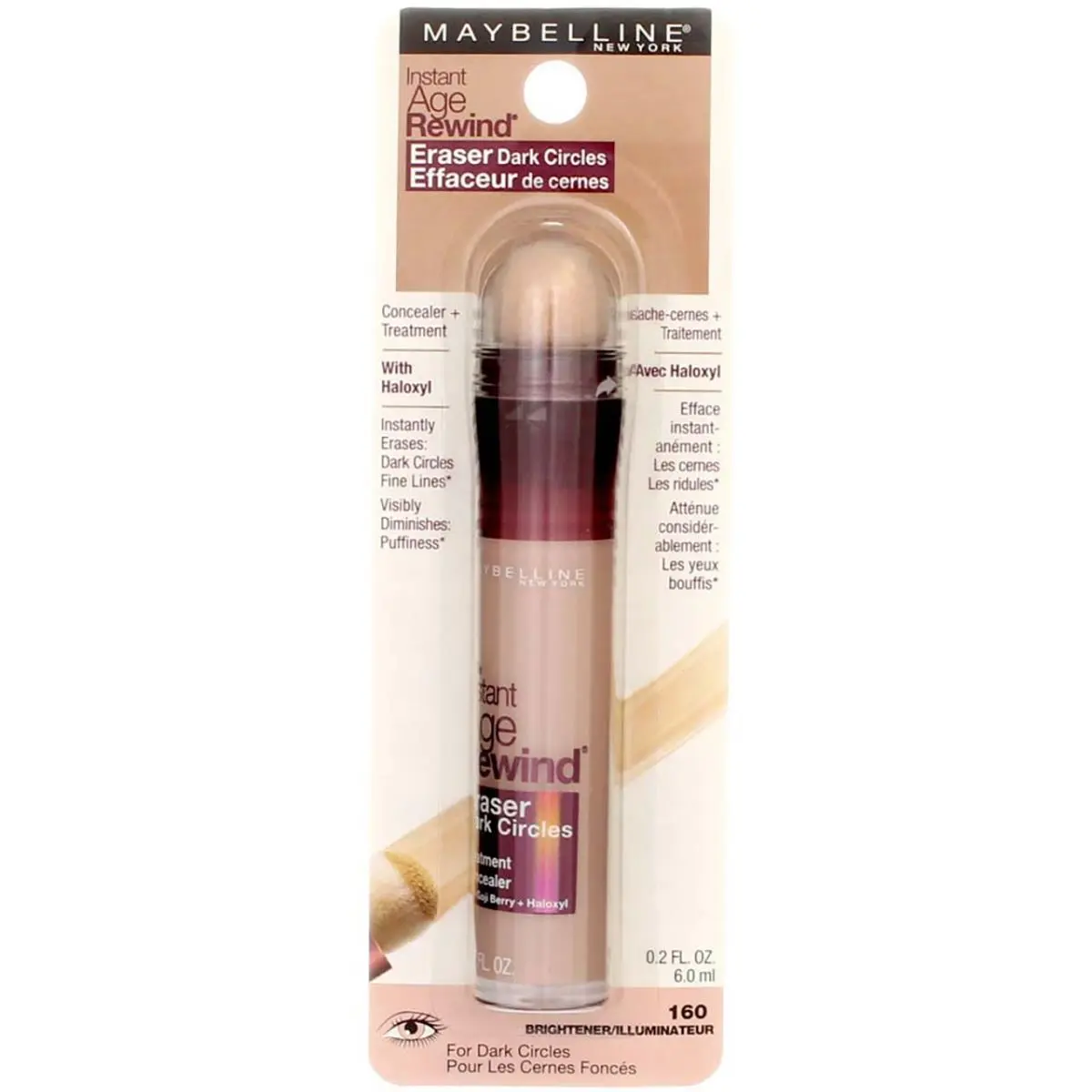 6 Pack Maybelline Instant Age Rewind Eraser Dark Circles Concealer
