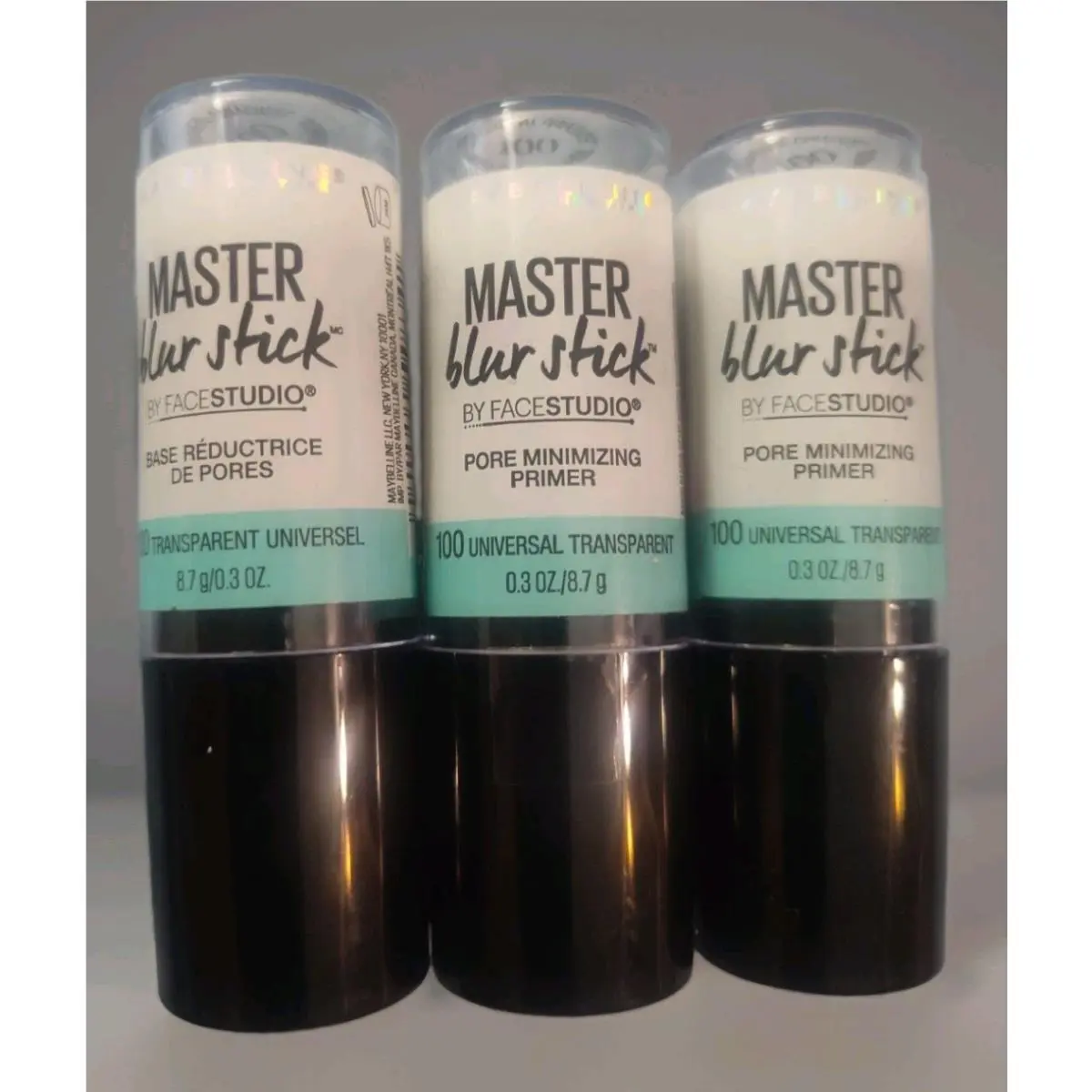 3 Maybelline Master Blur Stick Pore Minimizing Primer 100 Universal Transparent