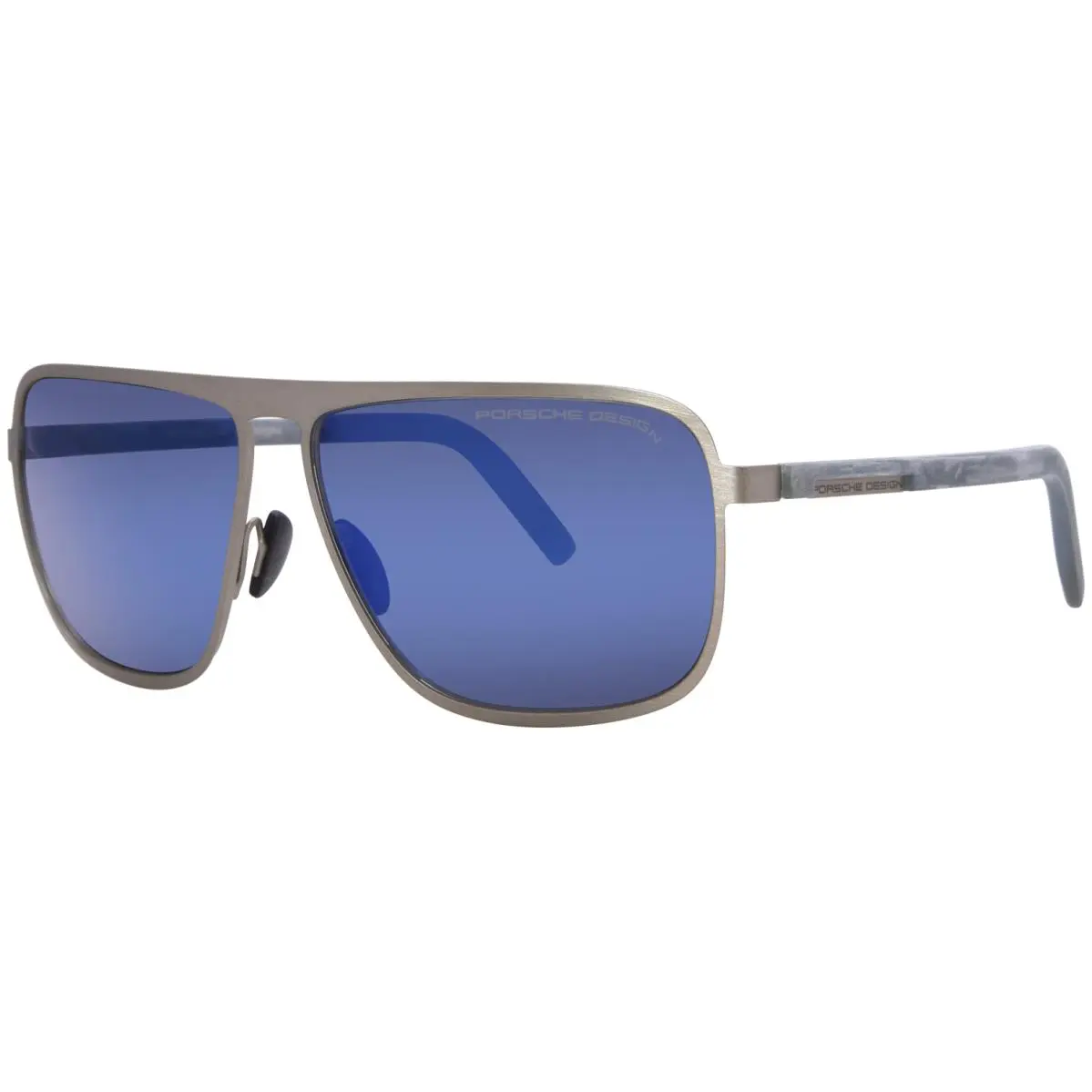 Design Men`s P8641 P/8641 Square Sunglasses 62mm Gunmetal by Porsche