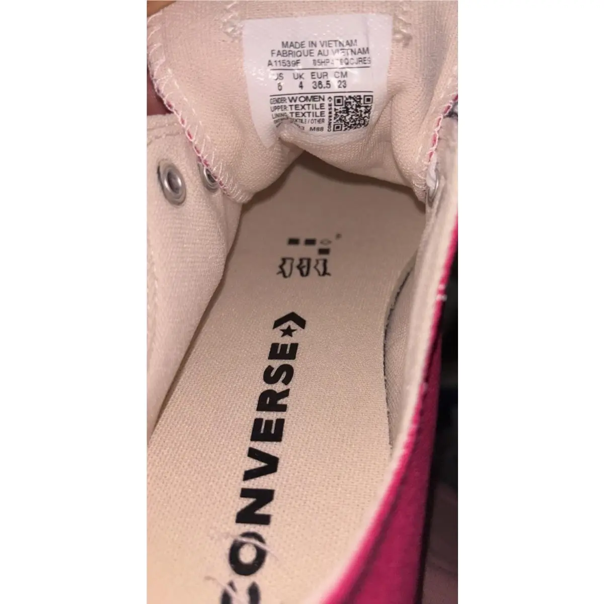 Converse shoes - Converse CTAS OX - CTAS - 168577C - Pink, Manufacturer: Pink 4