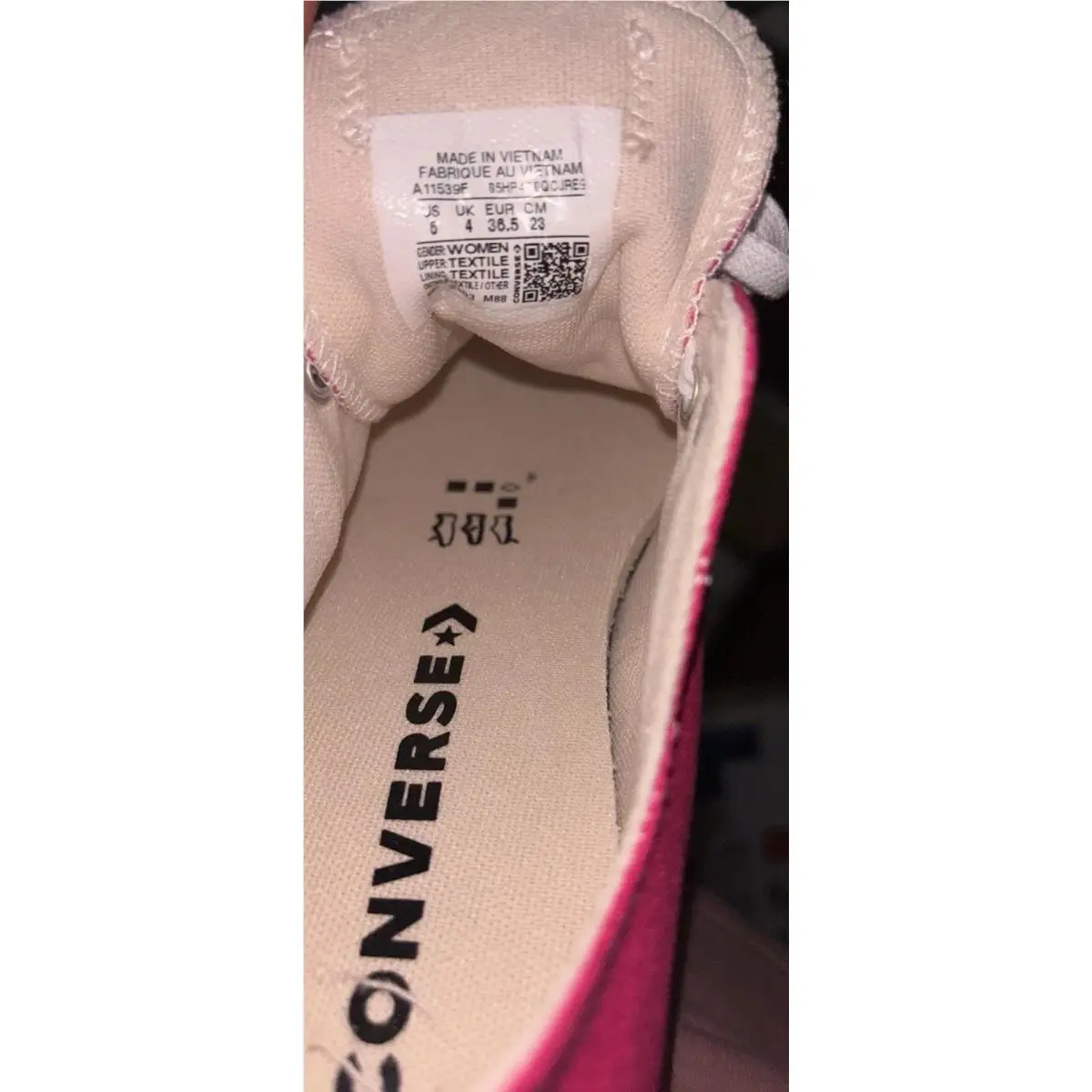 Converse shoes - Converse CTAS OX - CTAS - 168577C - Pink, Manufacturer: Pink 3