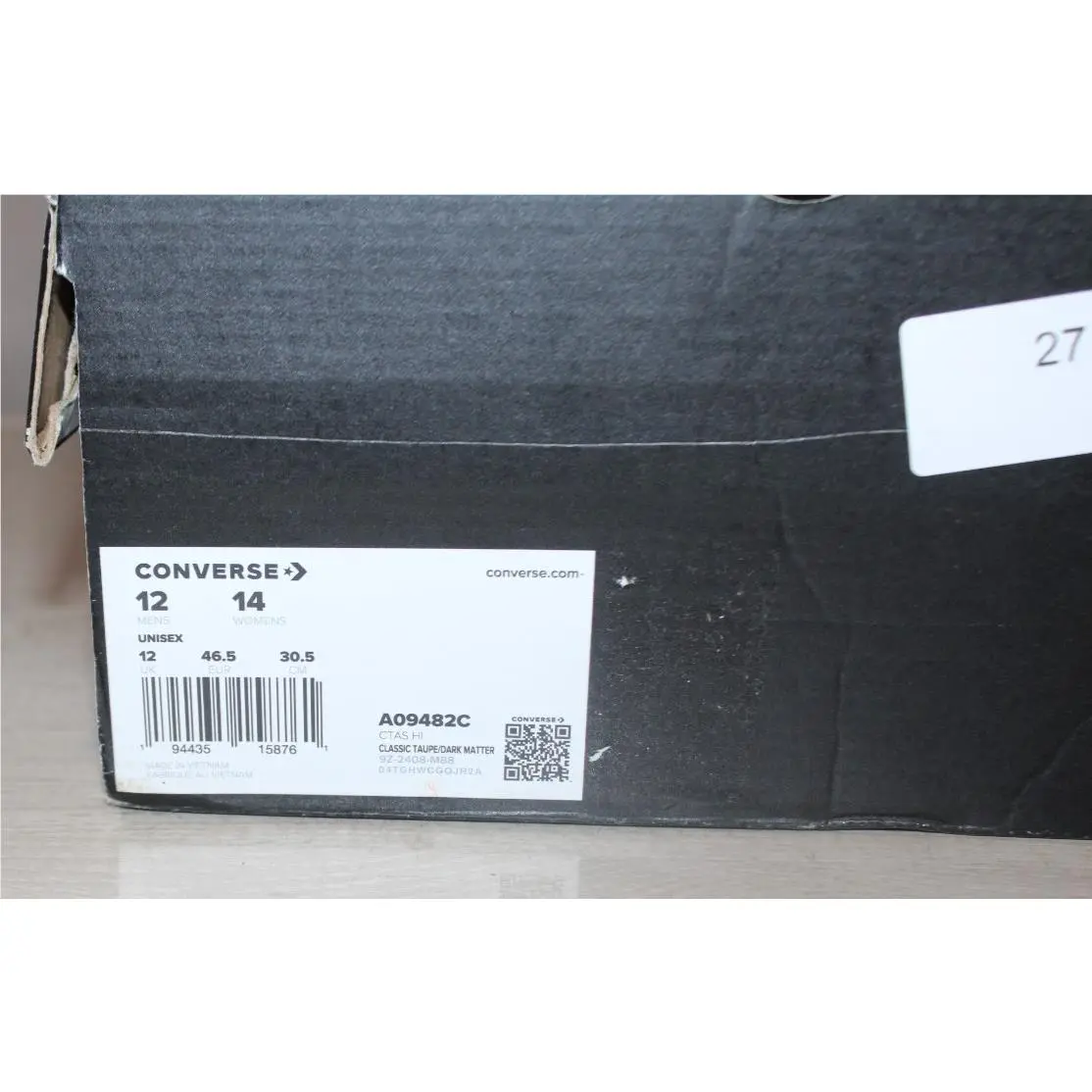Converse shoes - Converse CTAS Hi - CTAS - A09482C - Taupe 0