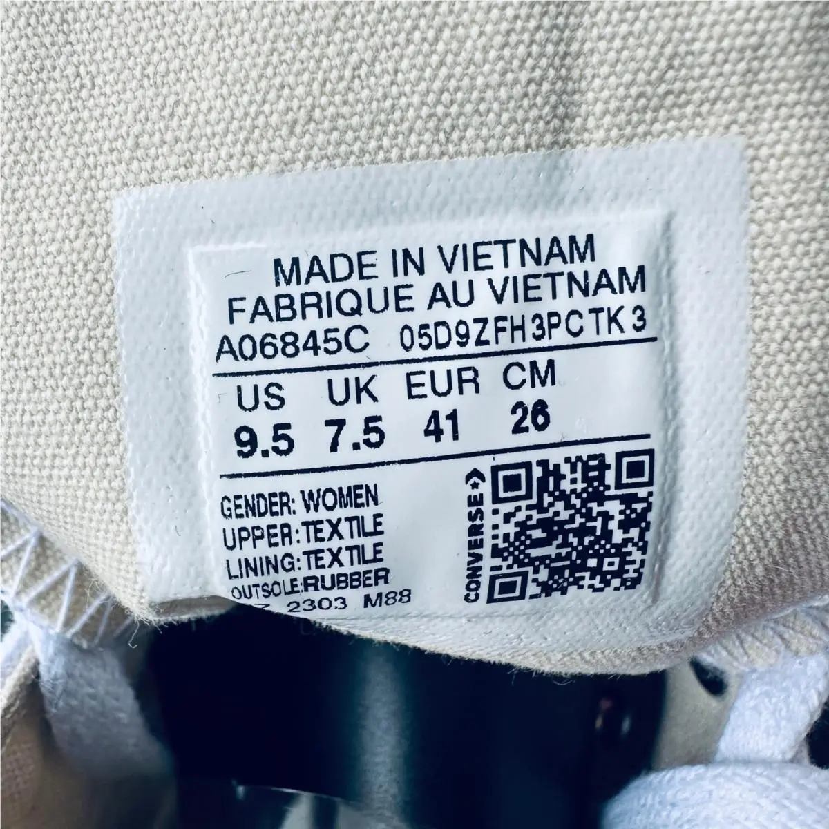 Converse shoes - Chuck 70 Hi - Chuck - A06845C - White (UPC: 194434302035) 11