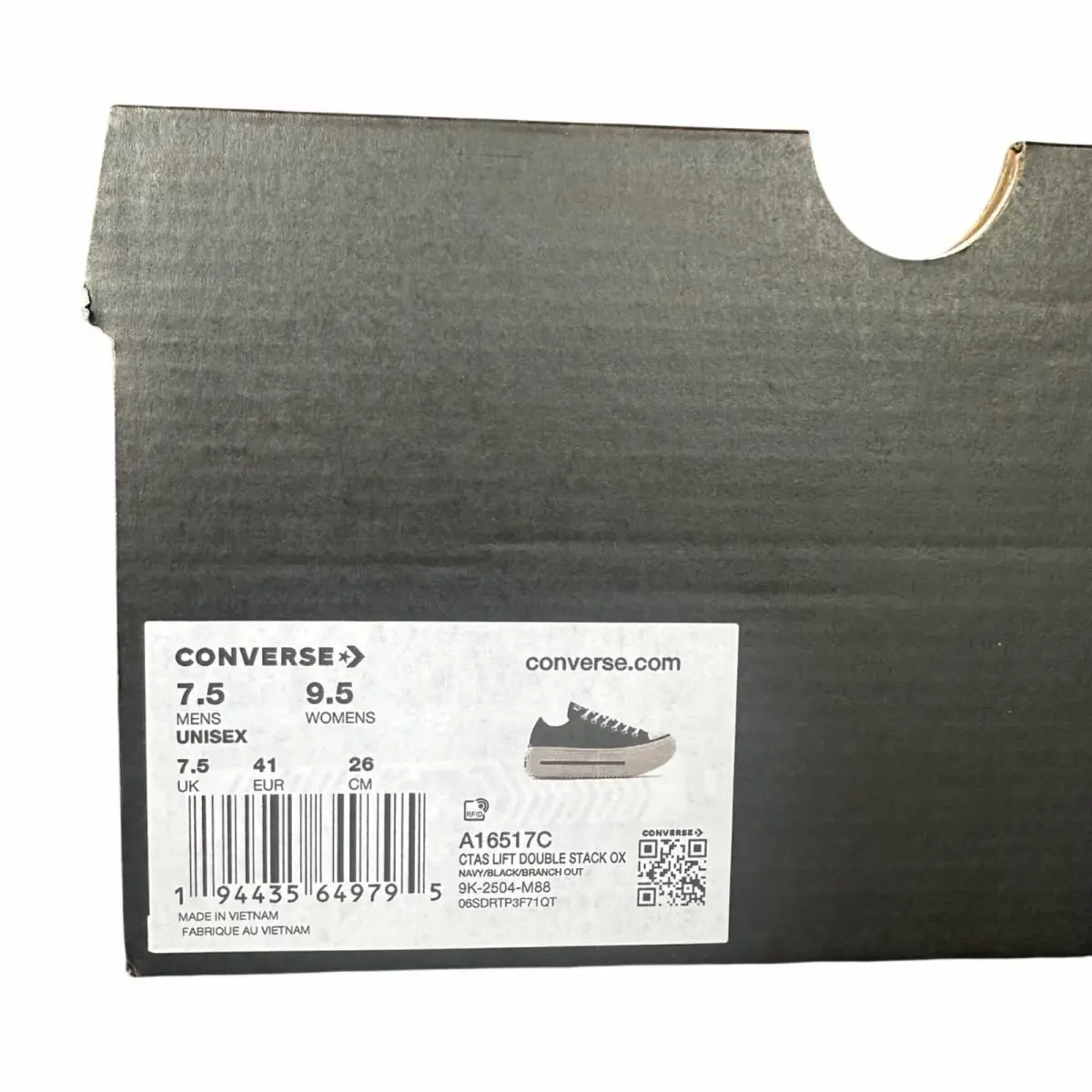 Converse shoes - Converse Chuck Taylor Lift - Chuck Taylor Lift - Navy (UPC: 194435649795) 6