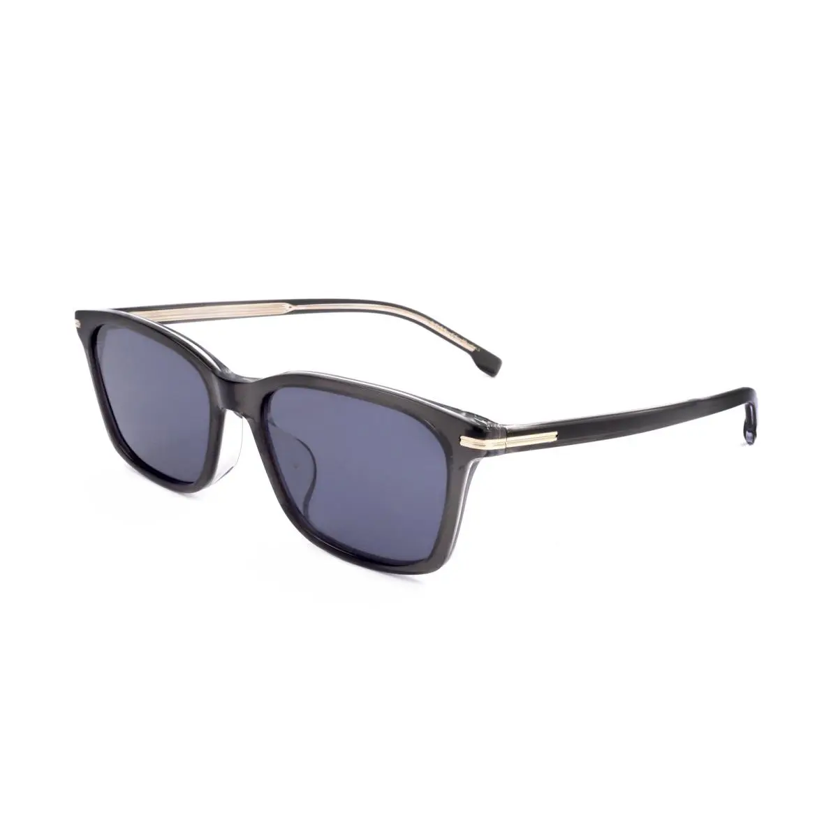 Men`s 56mm Grey Sunglasses BOSS1669-F-SK-KB7-56 by Hugo Boss