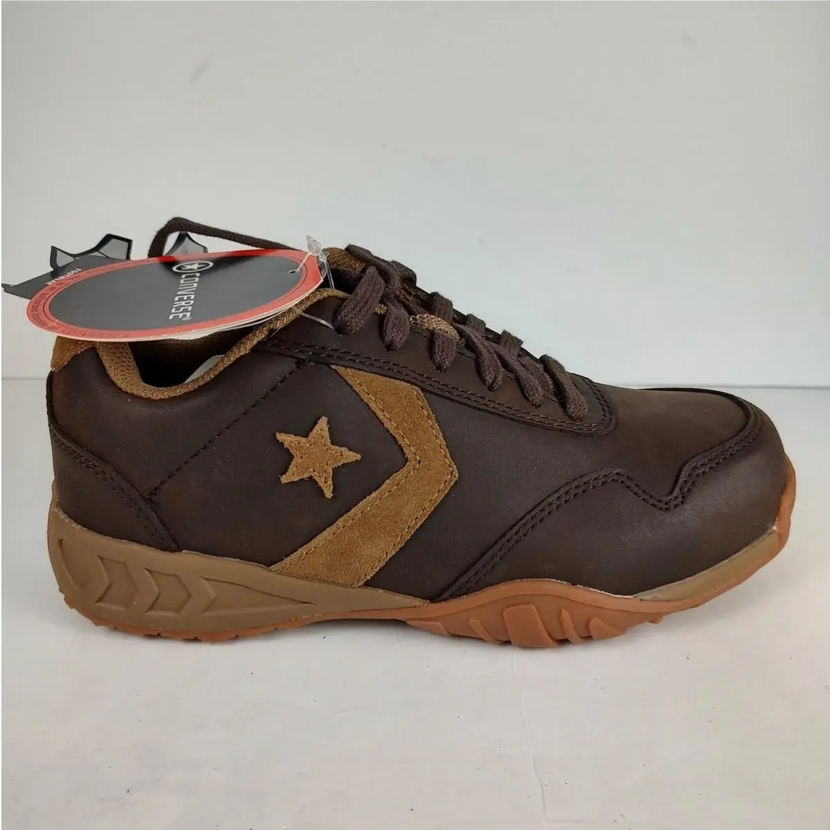 Vintage  Brown Low Profile Work Shoes Sneakers Womens 6 Deadstock by Converse