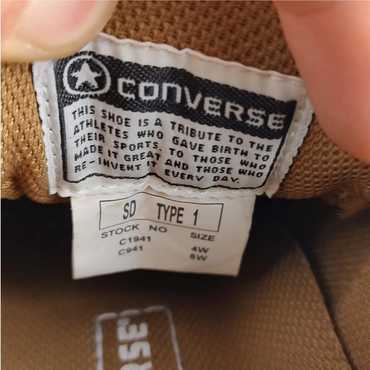 Converse shoes - Brown 5