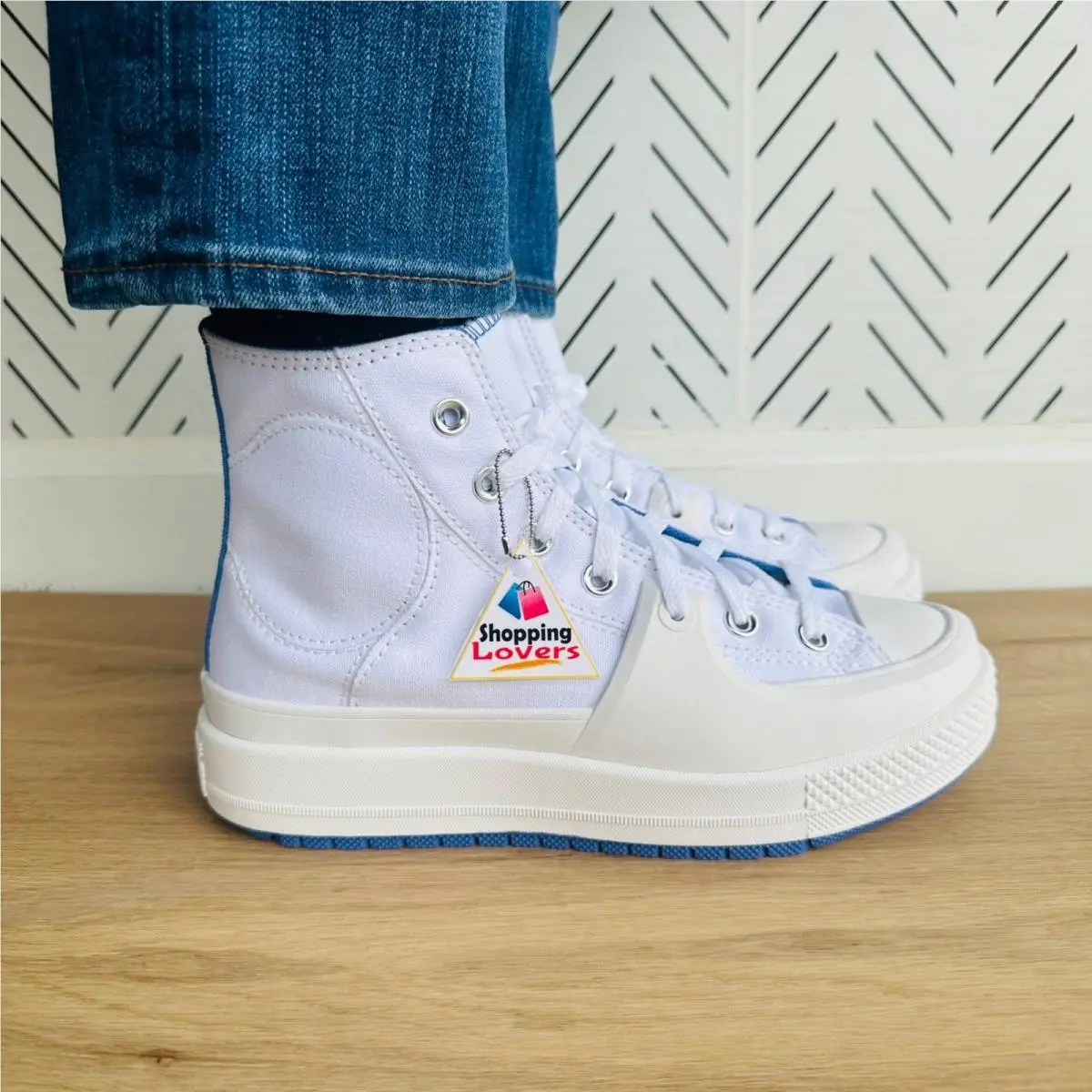 Converse shoes - Converse Chuck Taylor All Star Construct - A06773C - White (UPC: 194434564723) 8