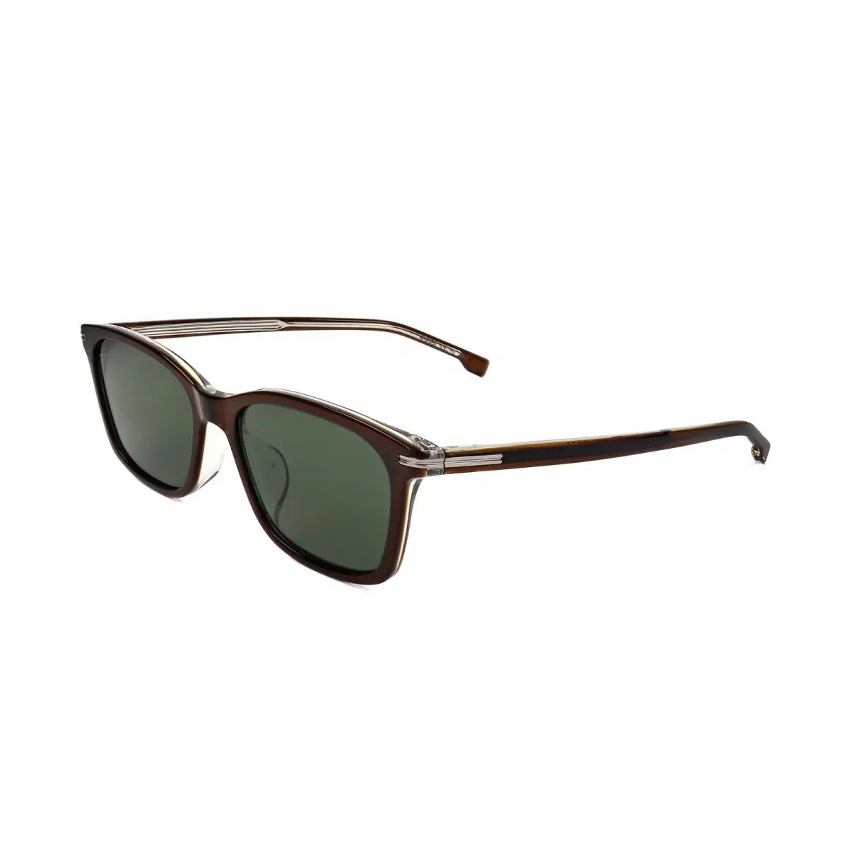Men`s 56mm Brown Sunglasses BOSS1669-F-SK-09Q-56 by Hugo Boss
