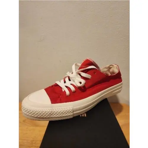 Unisex  Red Sawyer Ox Casino/egret Size Men 8 Women 10 by Converse