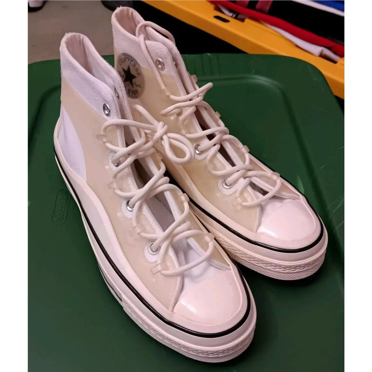 Chuck 70 Utility High White Egret Men 9.5 Women 11.5 Shoes by Converse