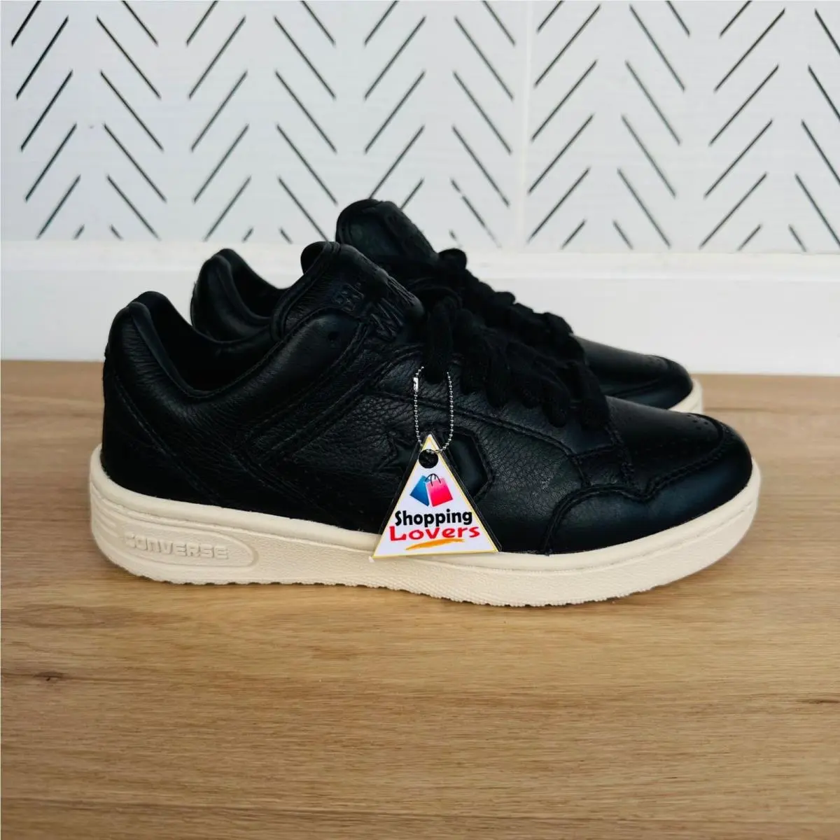 Weapon Mono OX Sz 5.5 Men Shoes Leather Black Casual Sneakers A12485C by Converse
