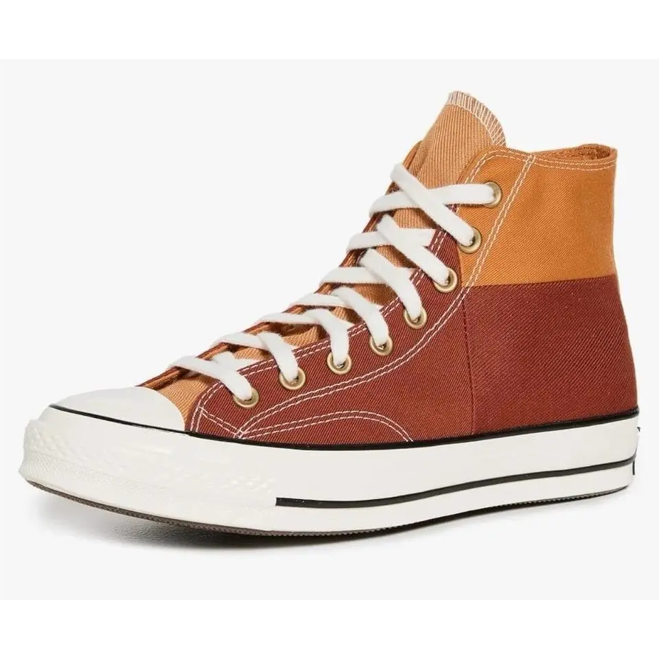 Converse Men`s Chuck 70 High Colorblock - Monarch Rugged Orange Size 11