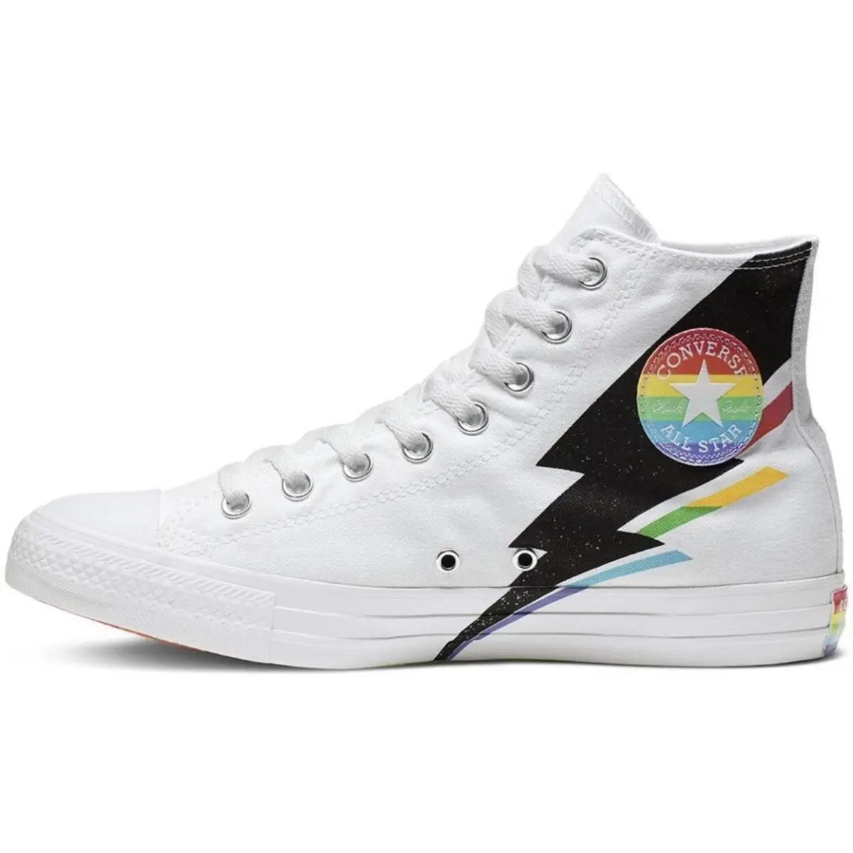 Converse shoes - Converse Chuck Taylor All-Star Hi - 165715c - White/Black-Multi-color 0