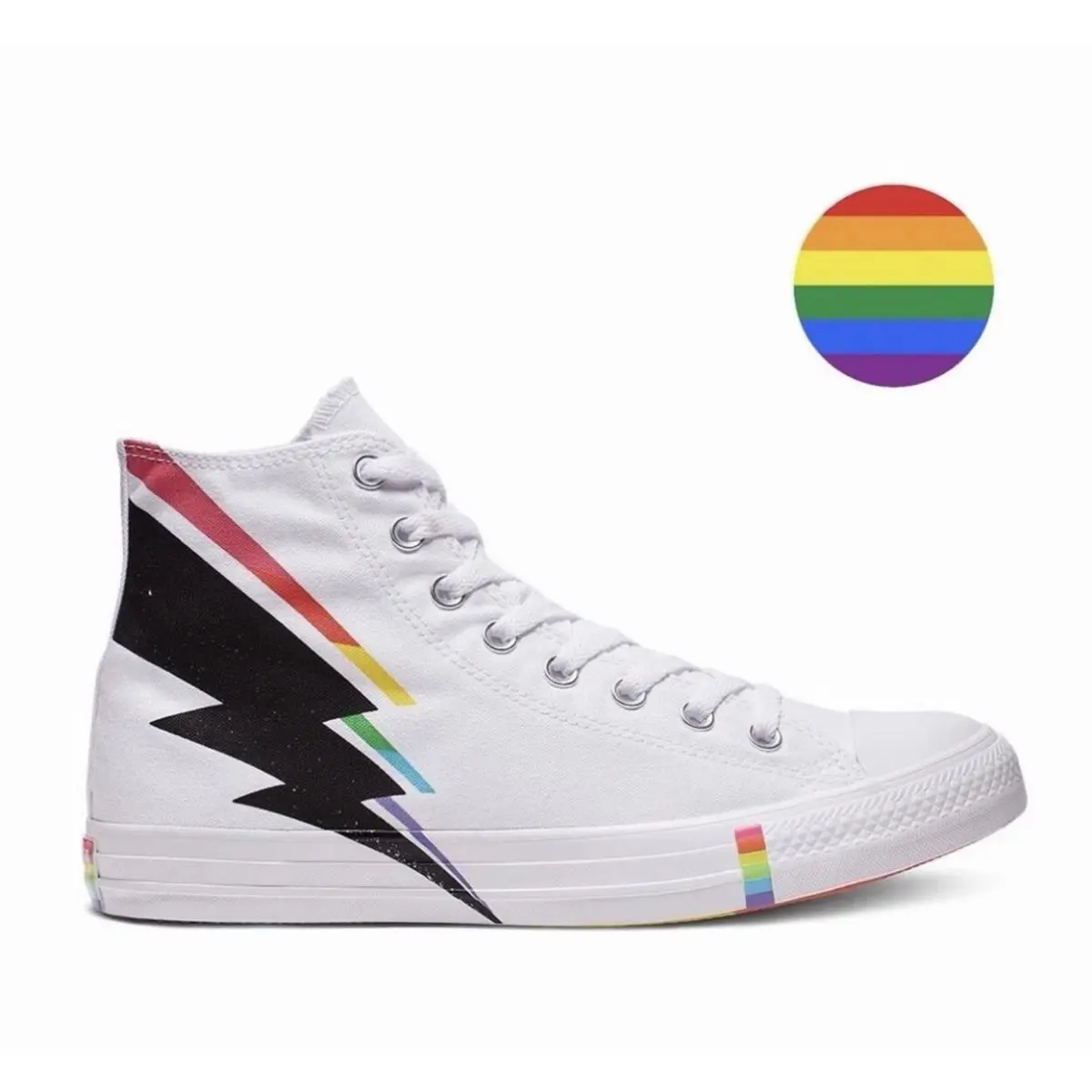 Converse shoes - Converse Chuck Taylor All-Star Hi - 165715c - White/Black-Multi-color 1