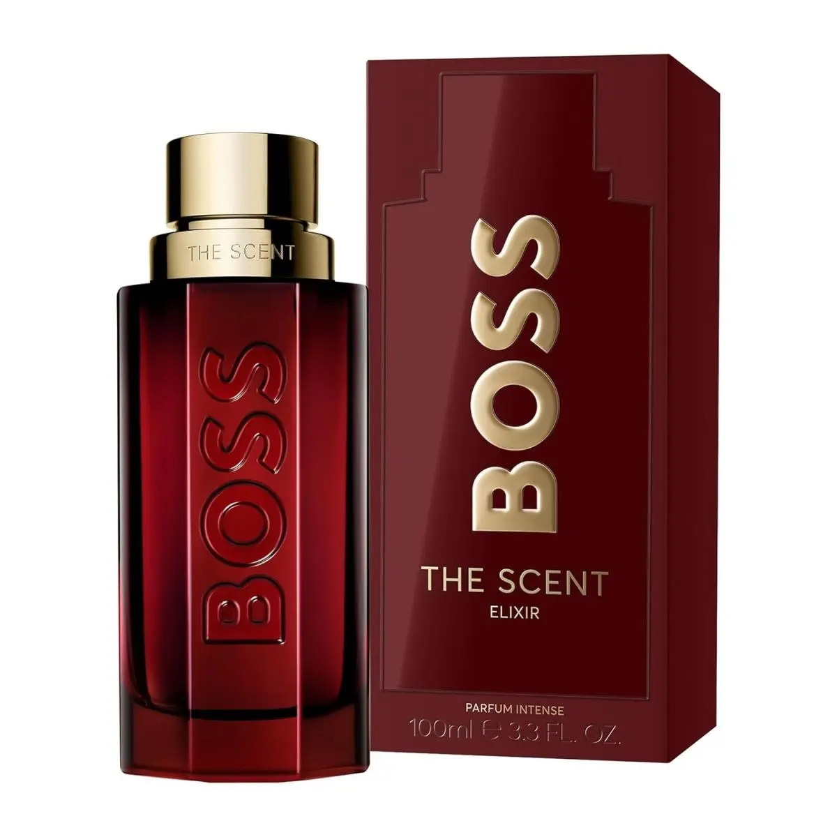 Men`s The Scent Elixir Edp Spray 3.4 oz Fragrances 3616305169204 by Hugo Boss