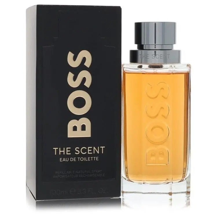 Boss The Scent  Eau De Toilette Refillable Spray 3.3 oz For Men by Hugo Boss