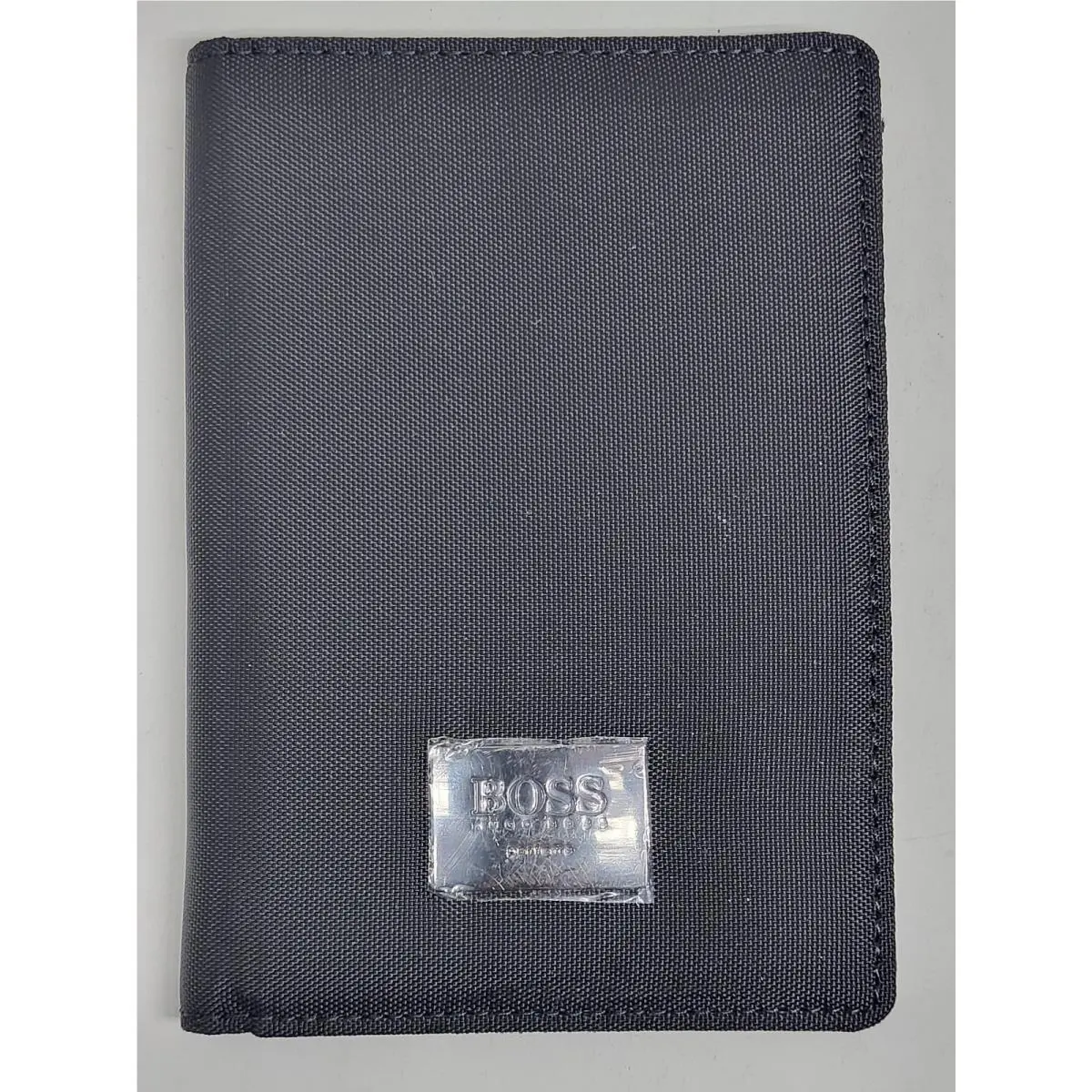 Passport Holder Black Cloth by Hugo Boss