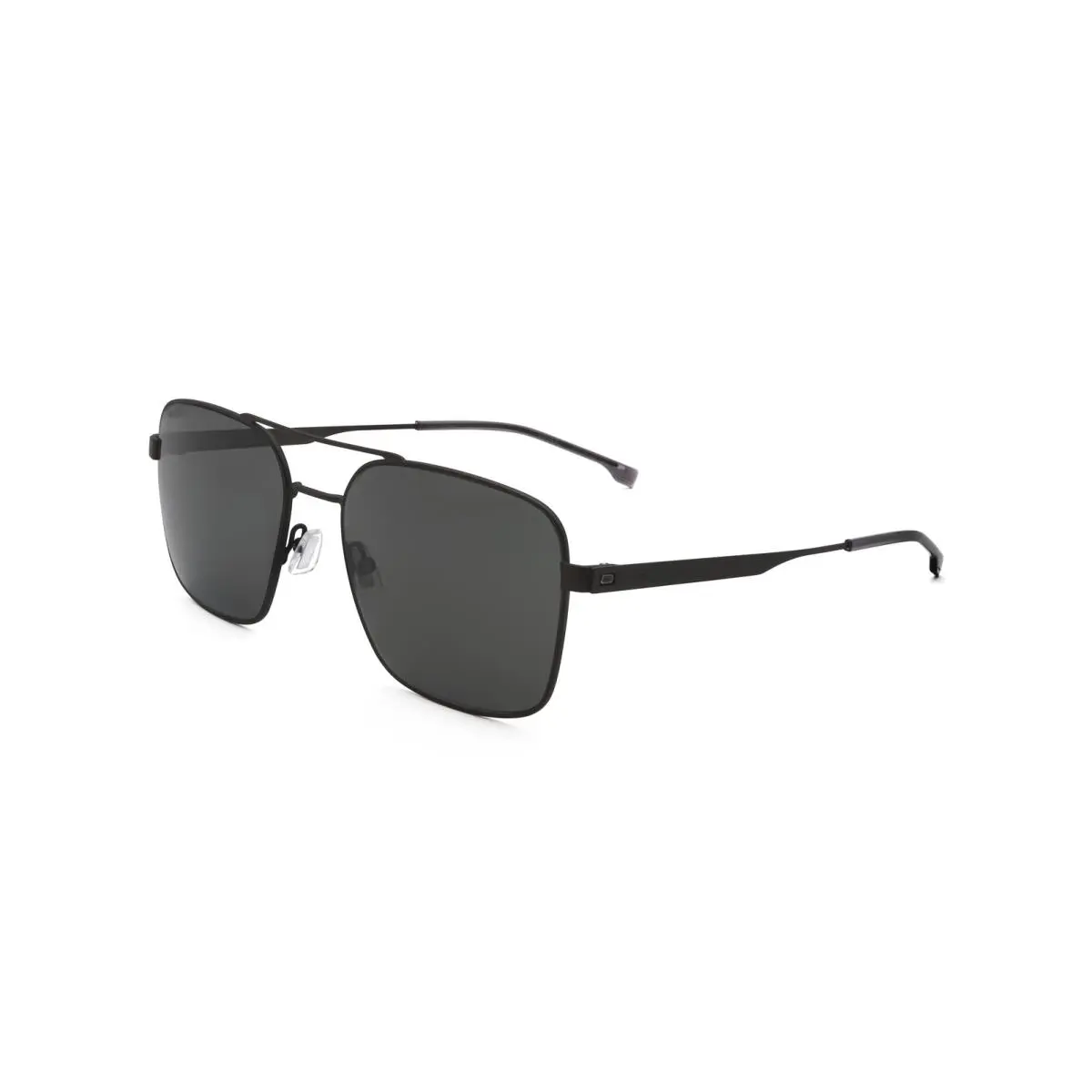 Hugo Boss Men`s 58mm Matte Ruthenium Black Sunglasses BOSS1695-S-SVK-58