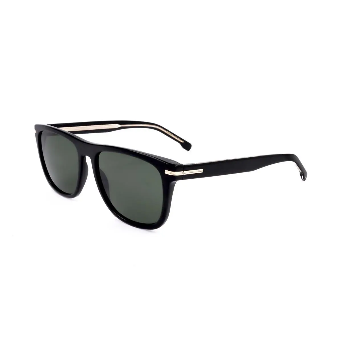 Men`s 55mm Black Sunglasses BOSS1626-S-807-55 by Hugo Boss