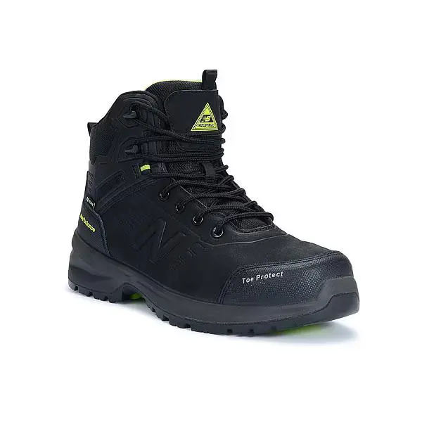 New Balance Men`s Composite Toe Athletic High-top Shoe Black 8 EE Midclbr
