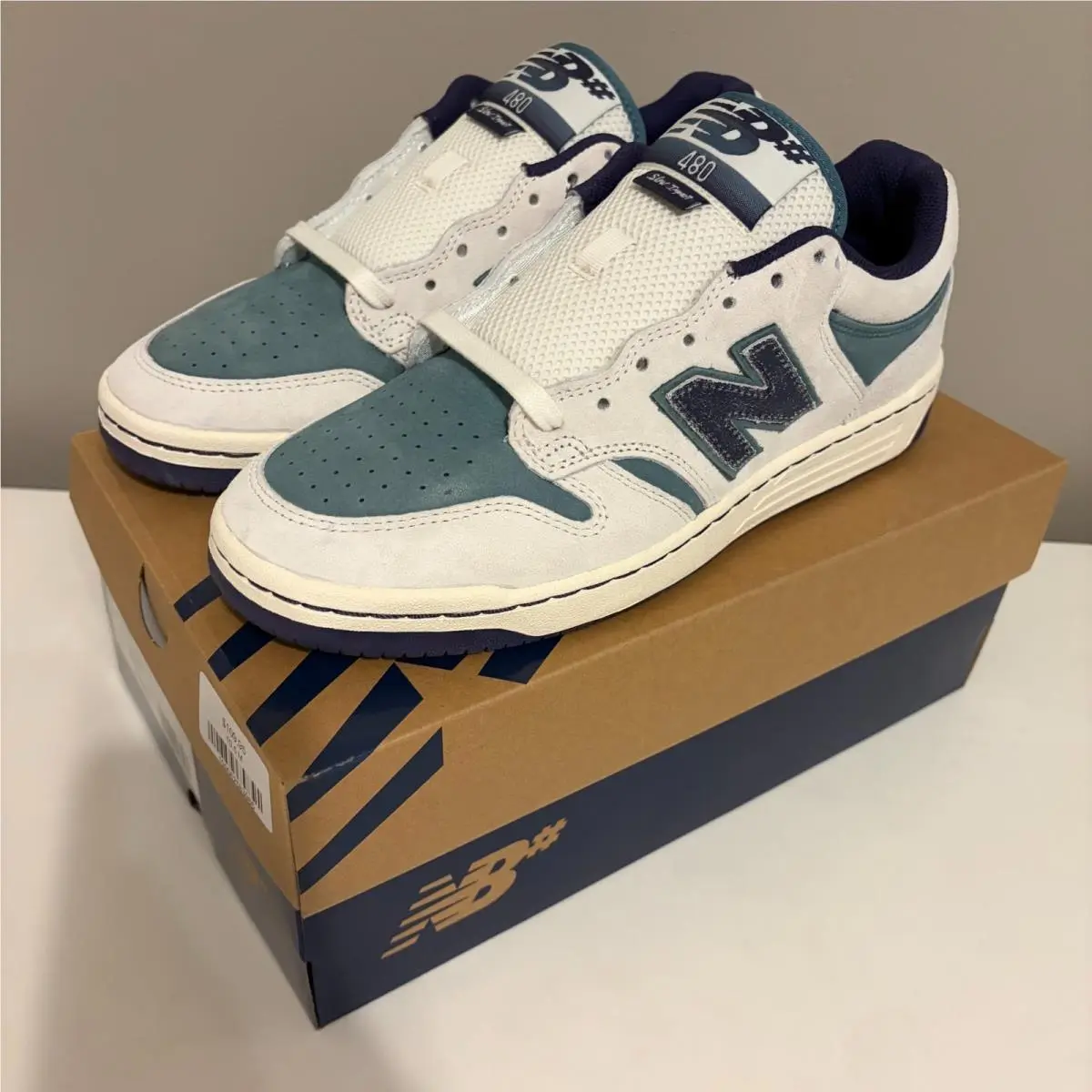 New Balance shoes - New Balance Numeric Men`s Nb Numeric 480 X Slow Impact Sea Salt - UN480SLW - Sea Salt (UPC: 199062583757) 0