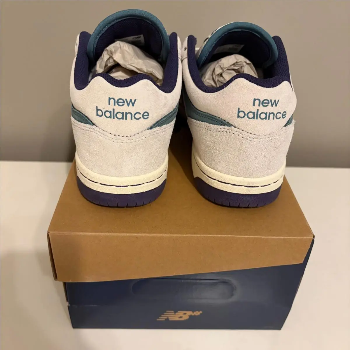 New Balance shoes - New Balance Numeric Men`s Nb Numeric 480 X Slow Impact Sea Salt - UN480SLW - Sea Salt (UPC: 199062583757) 3