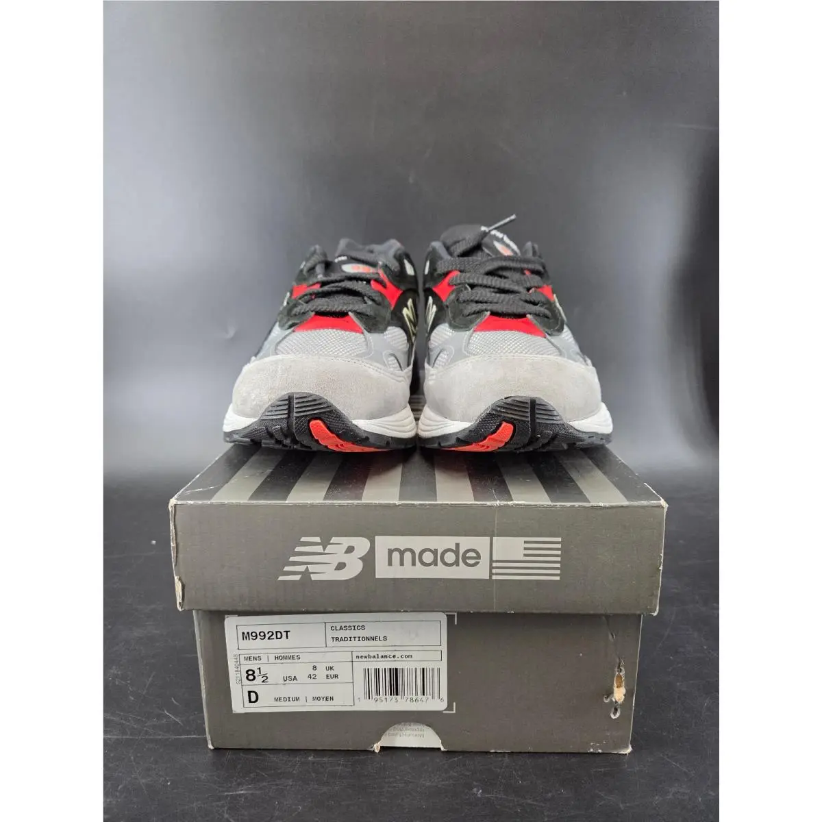 New Balance shoes - New Balance 992 - M992DT - Gray (UPC: 195173786476) 1