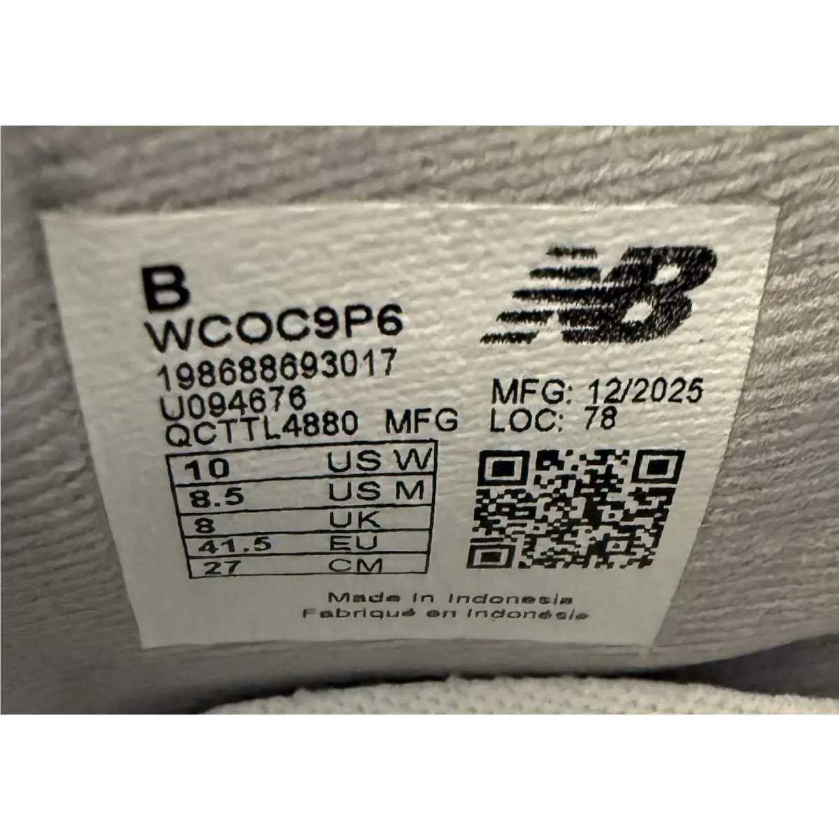 New Balance shoes - CG2 Pickleball - Pickleball - WC0C9P6 - Gray (UPC: 0198688693017) 6