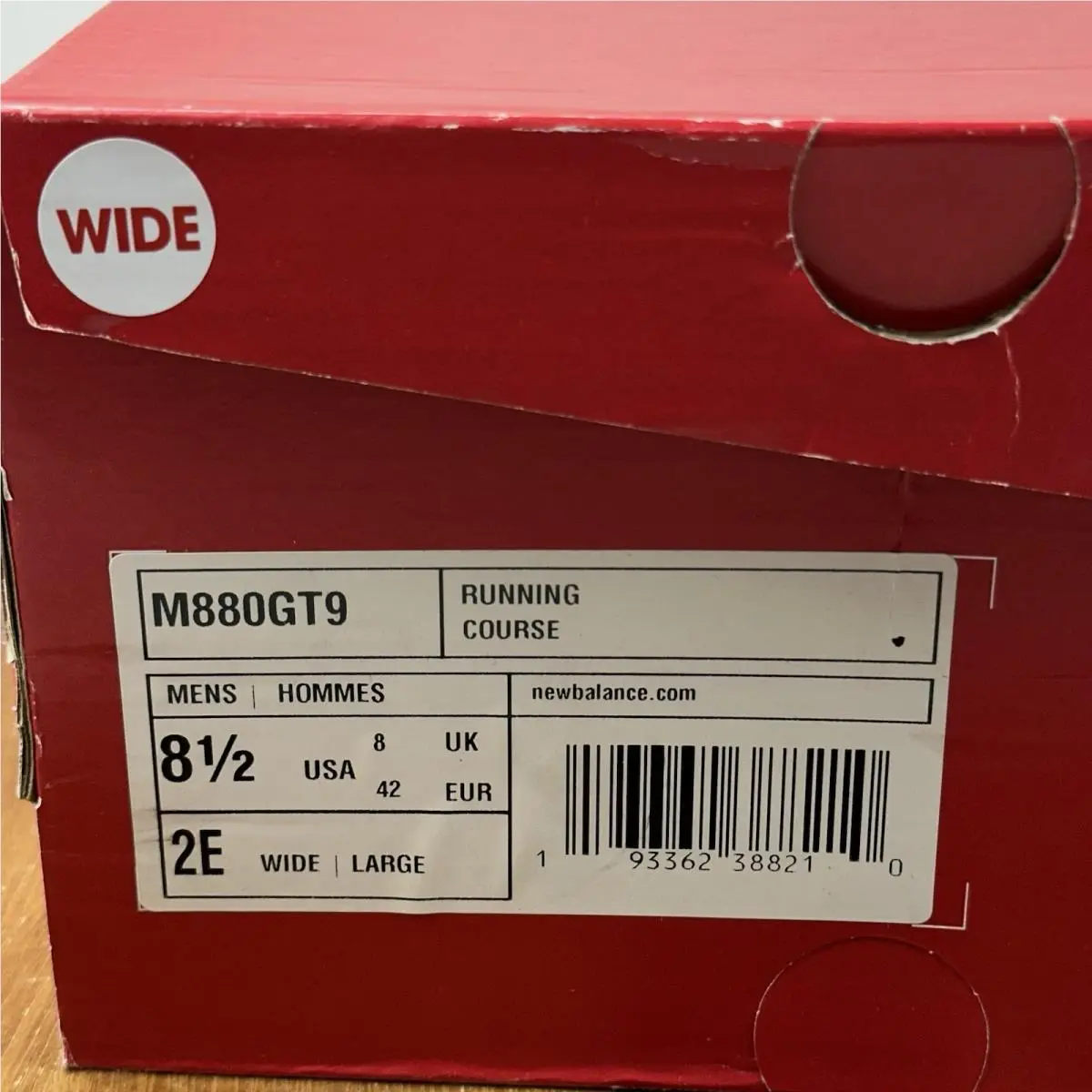 New Balance shoes - New Balance 880 - Red 7