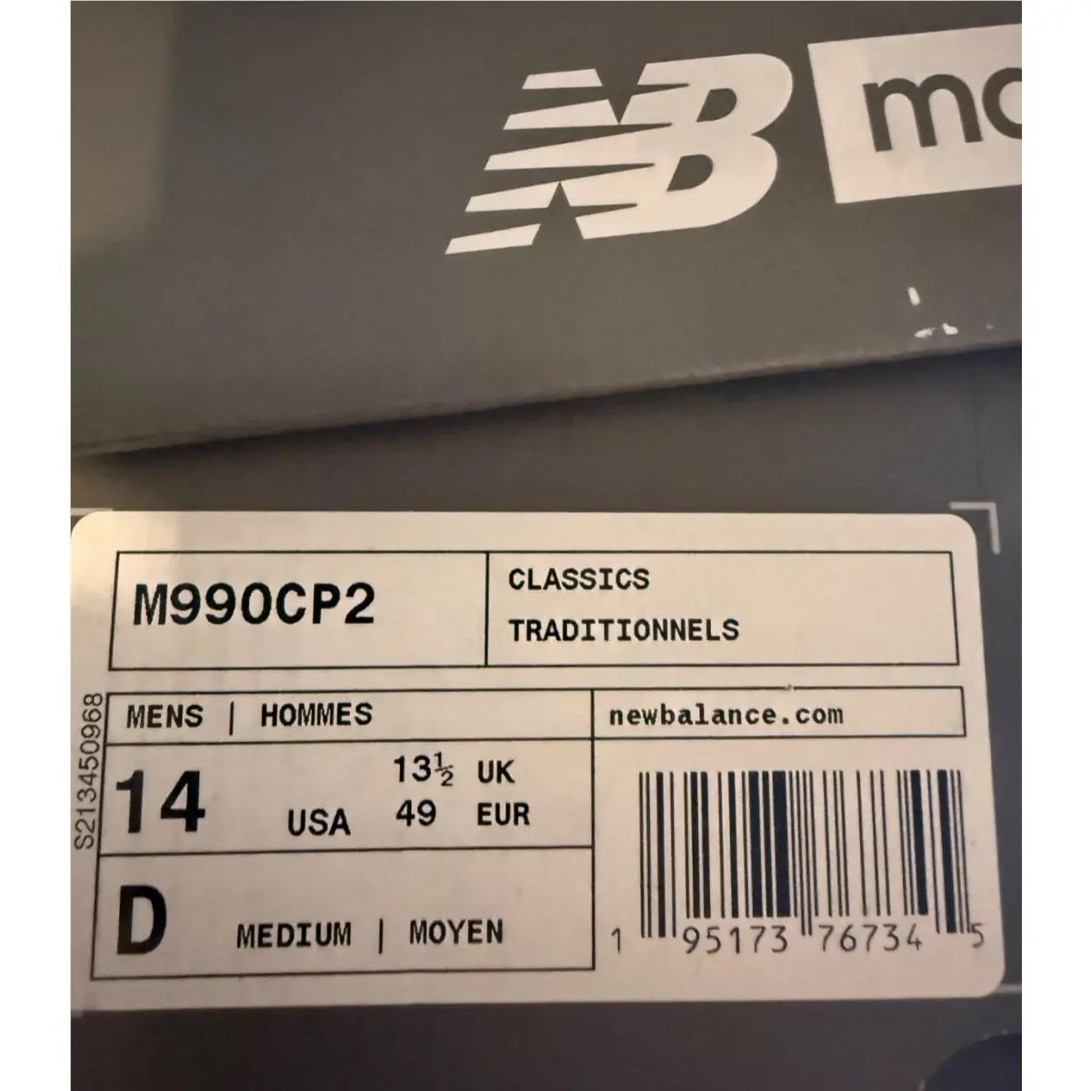 New Balance shoes - New Balance 990v2 Made in USA - M990CP2 - GREY/TAN, Manufacturer: Grey/Multi-Color 8