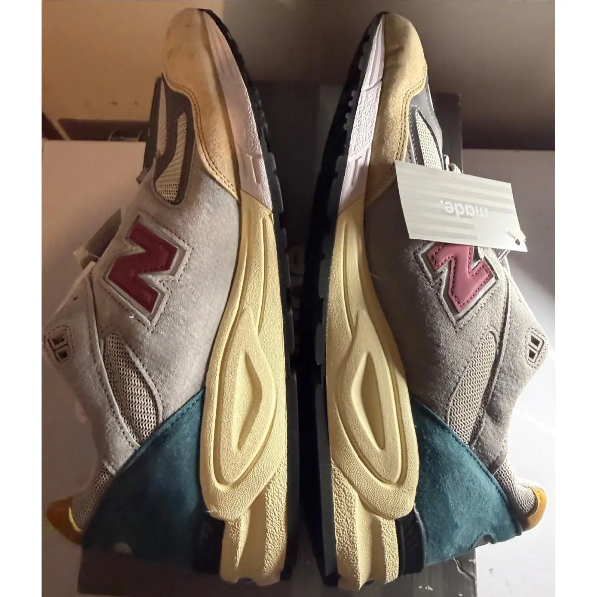 New Balance shoes - New Balance 990v2 Made in USA - M990CP2 - GREY/TAN, Manufacturer: Grey/Multi-Color 3