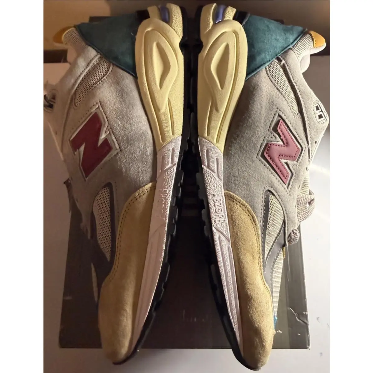 New Balance shoes - New Balance 990v2 Made in USA - M990CP2 - GREY/TAN, Manufacturer: Grey/Multi-Color 4