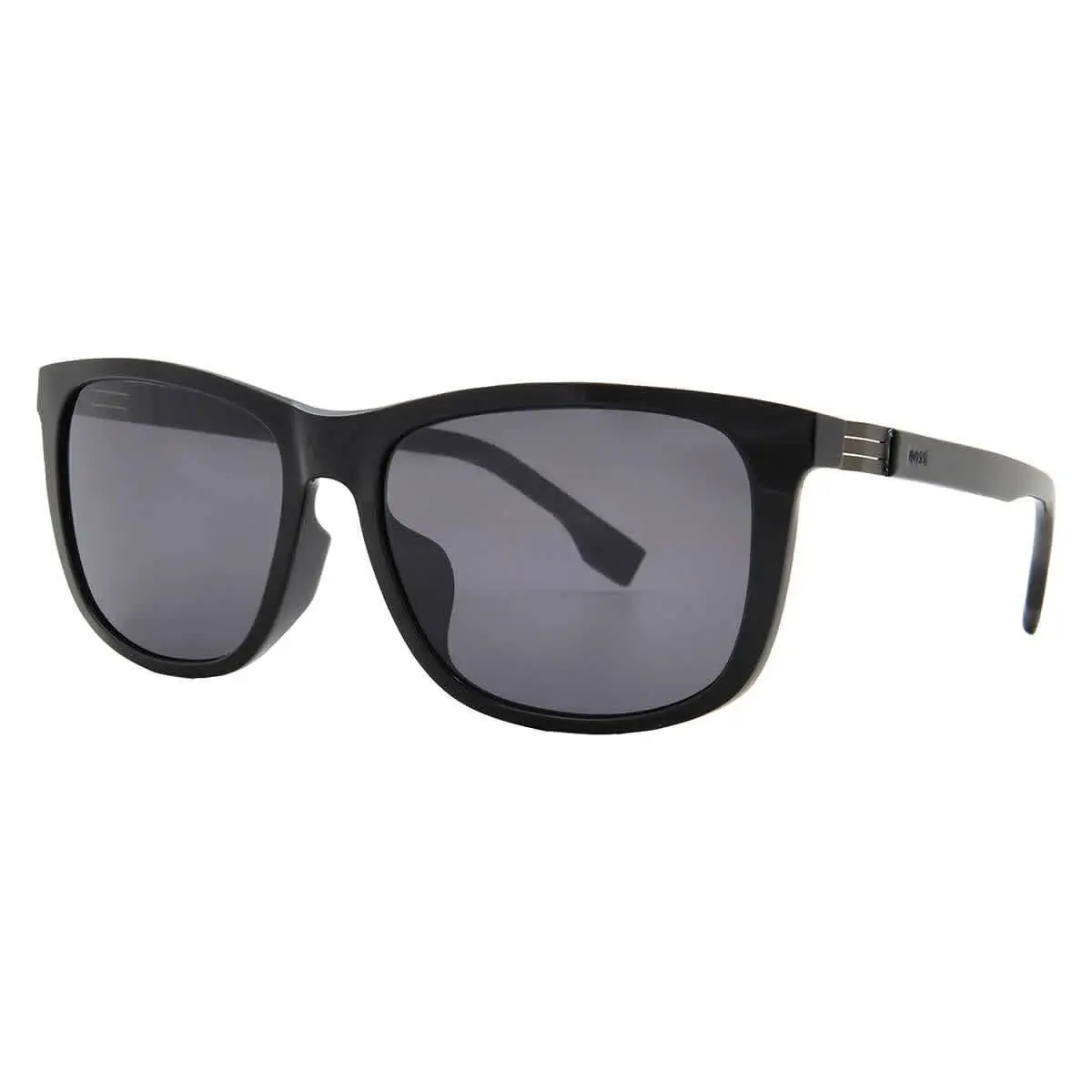 Dark Grey Square Men`s Sunglasses Boss 1617/F/S 0807/IR 59 by Hugo Boss