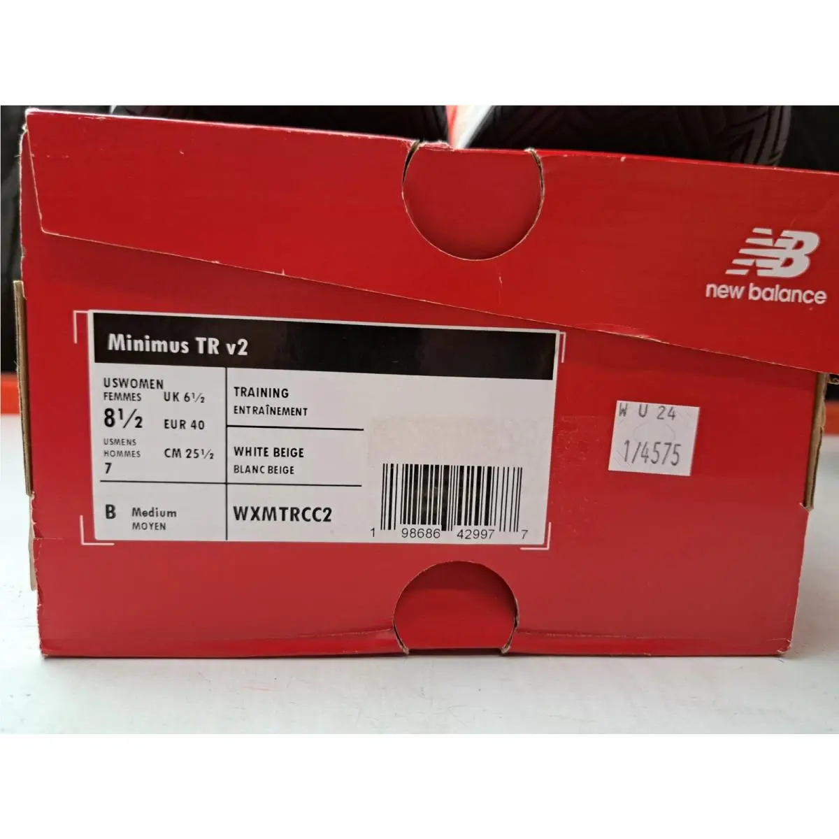 New Balance shoes - New Balance Minimus TR v2 - Beige 4