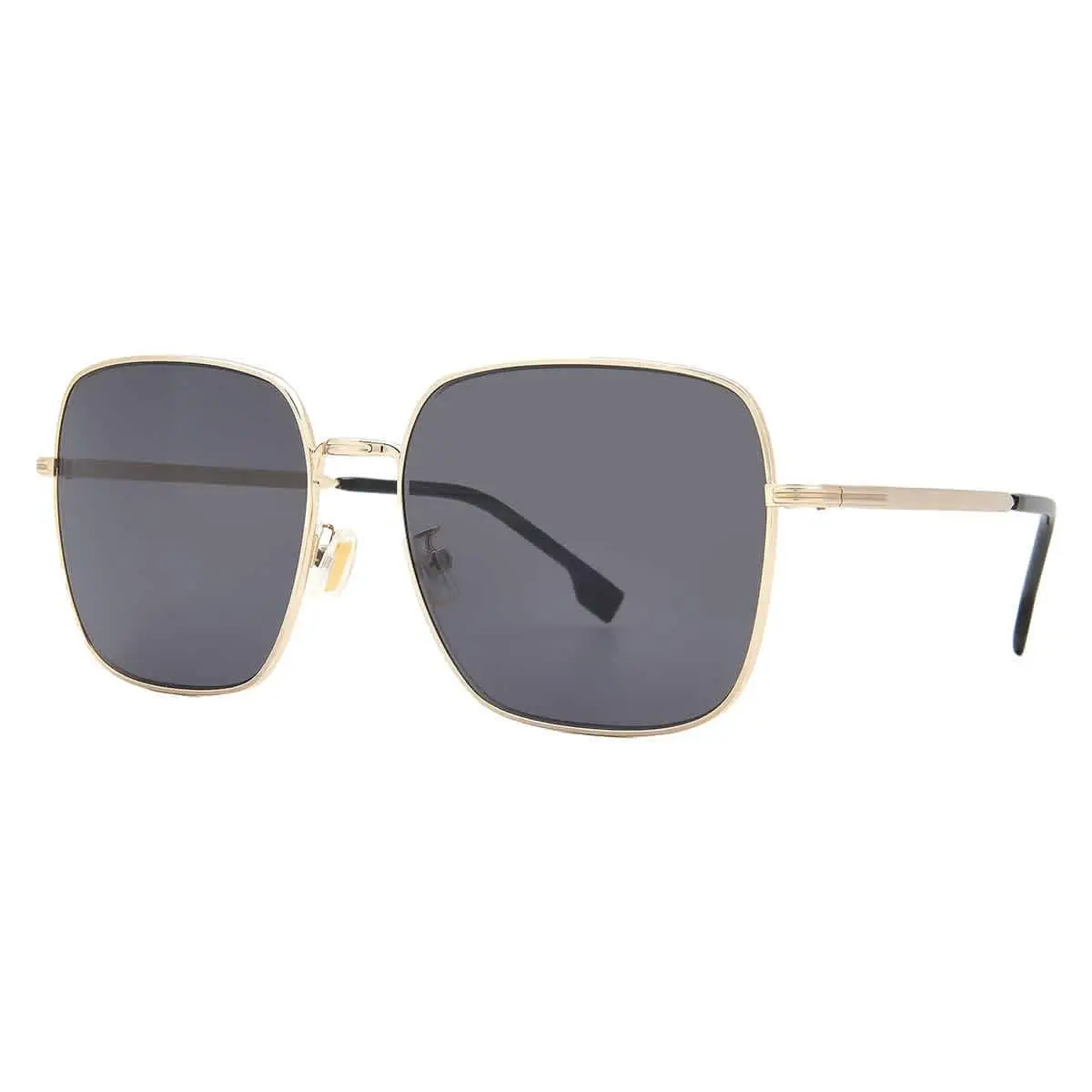 Dark Grey Square Unisex Sunglasses Boss 1613/F/SK 0J5G/IR 59 by Hugo Boss