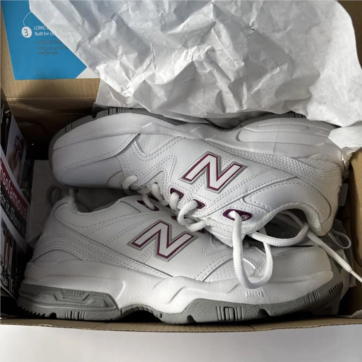 New Balance shoes - WX609CS2 - WX609CS2 - White 0