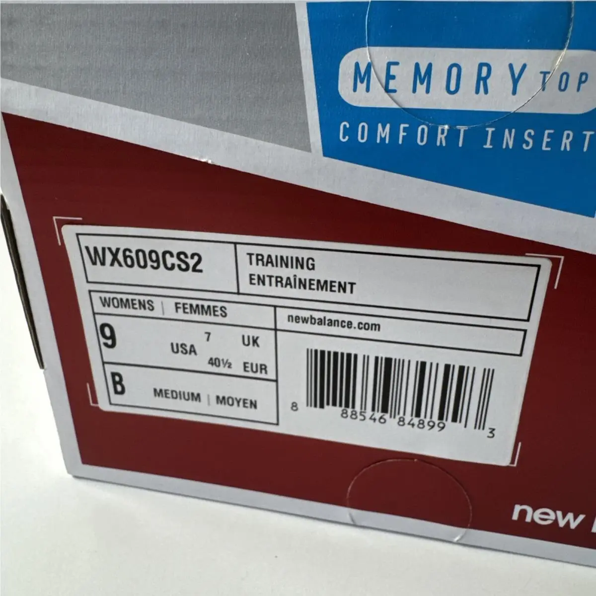 New Balance shoes - WX609CS2 - WX609CS2 - White 8