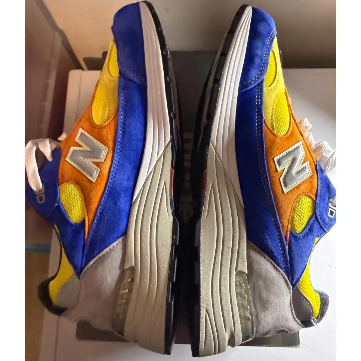 New Balance shoes - Darius Bazley x New Balance 992 Made in USA - M992DB1 - Multicolor (UPC: 195481644147) 3