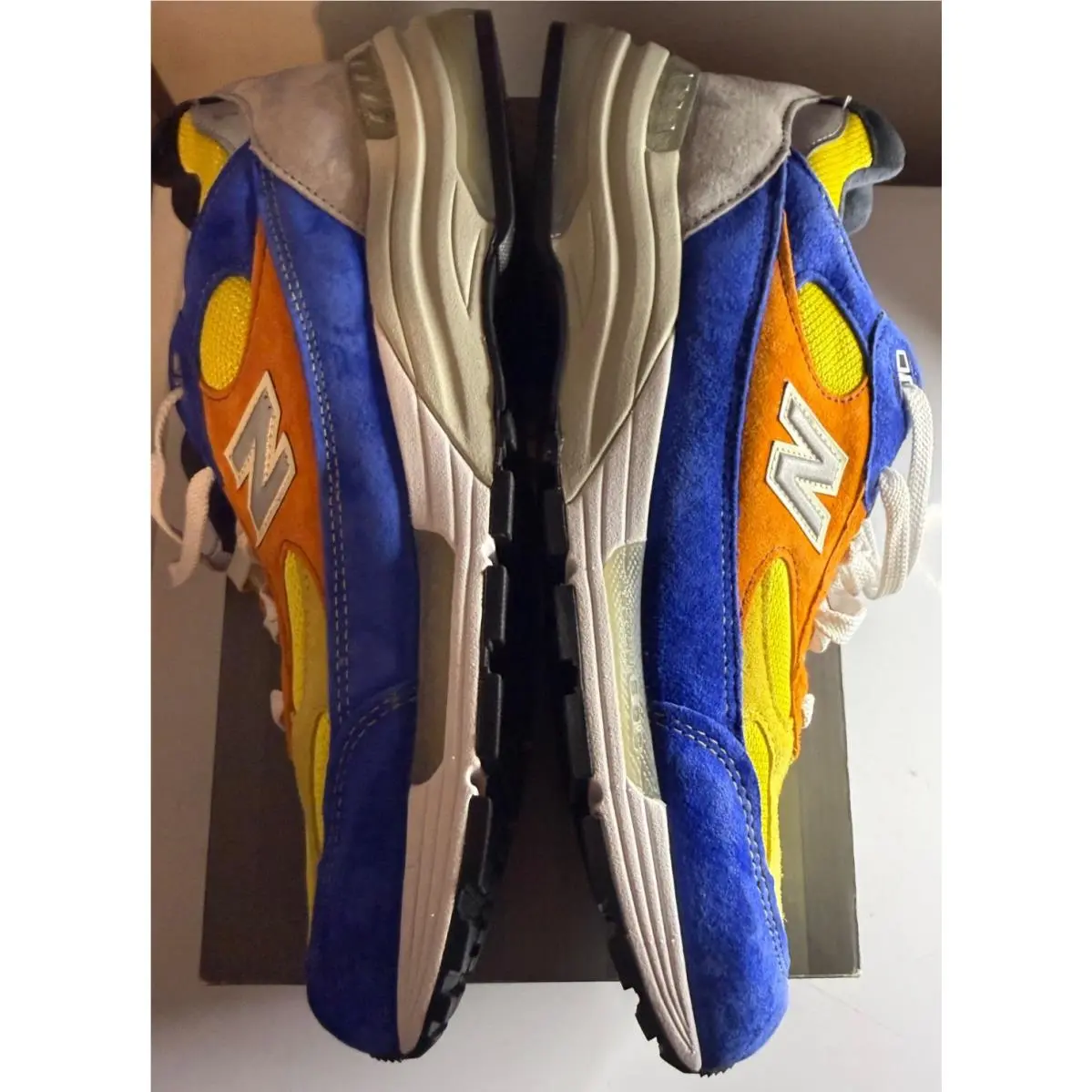New Balance shoes - Darius Bazley x New Balance 992 Made in USA - M992DB1 - Multicolor (UPC: 195481644147) 4