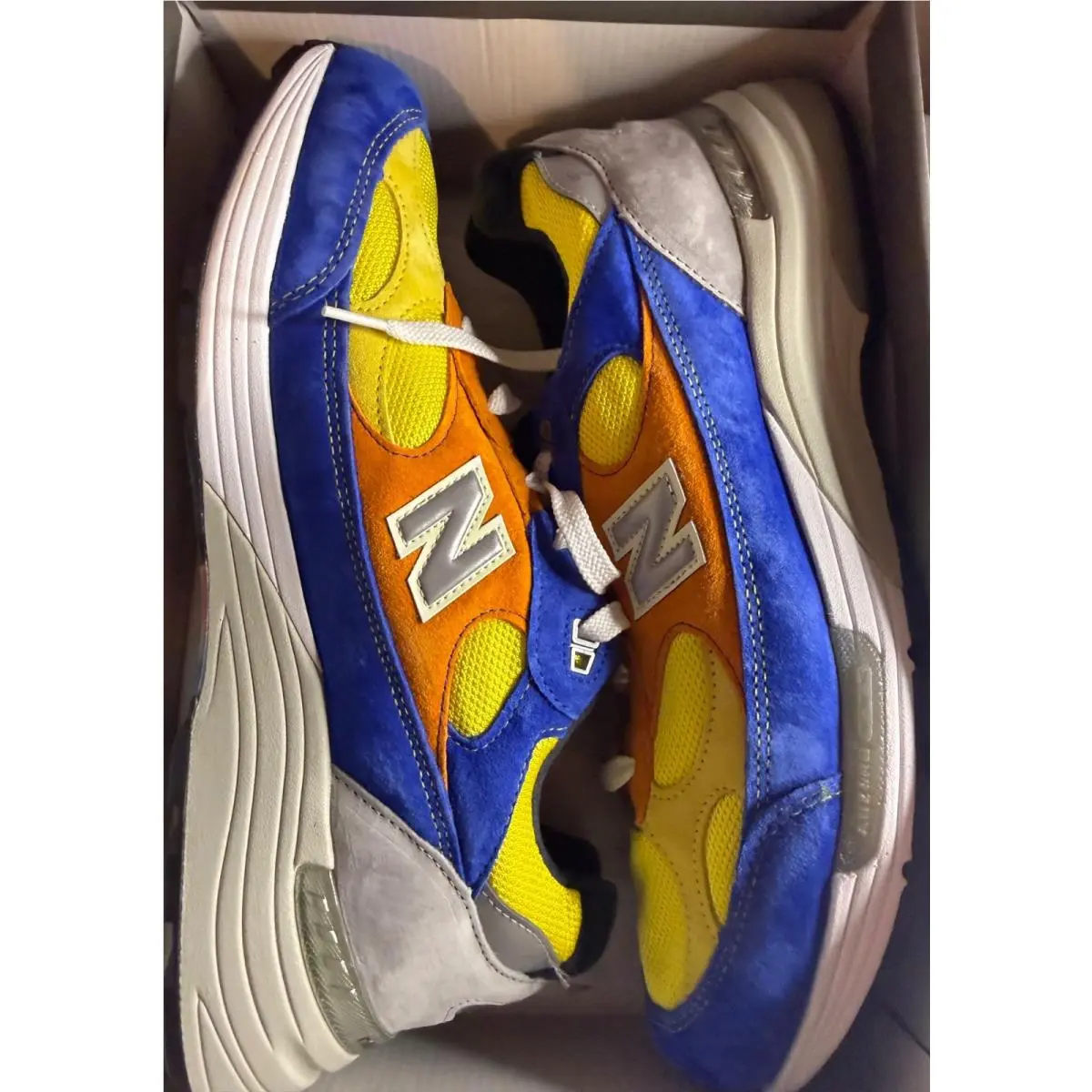 New Balance shoes - Darius Bazley x New Balance 992 Made in USA - M992DB1 - Multicolor (UPC: 195481644147) 7