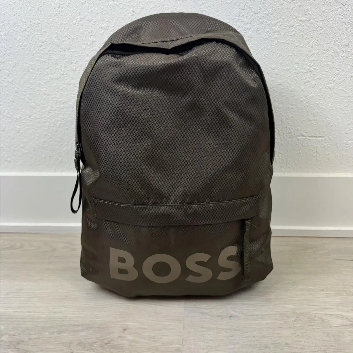 Backpack Olive Green Ripstop Laptop Sleeve 17 Designer Bag Pixel by Hugo Boss