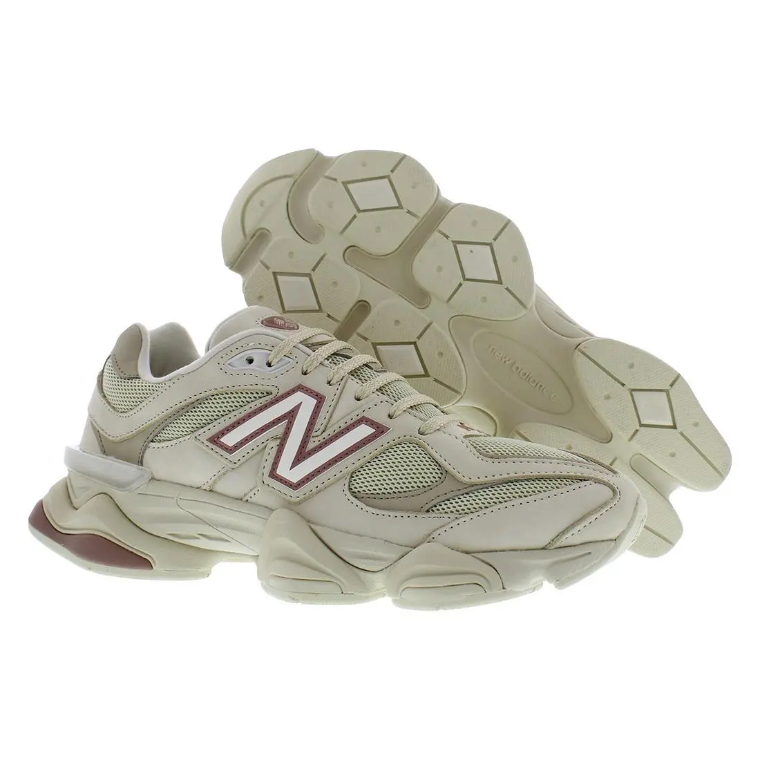 New Balance 9060 Unisex Shoes Size 6.5 Color: Beige/green