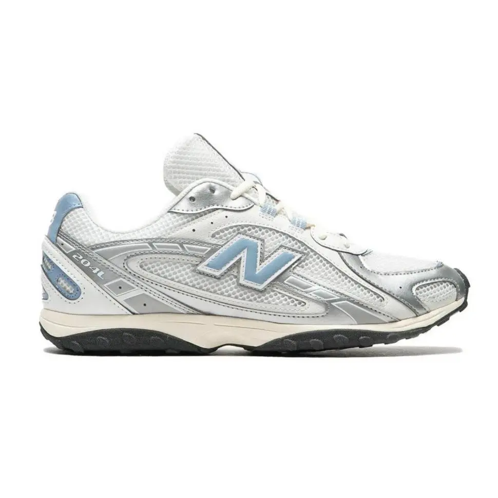 New Balance 204L Silver Metallic Sky Sneakers G204L3L2 Youth 6.5 Womens 8 New