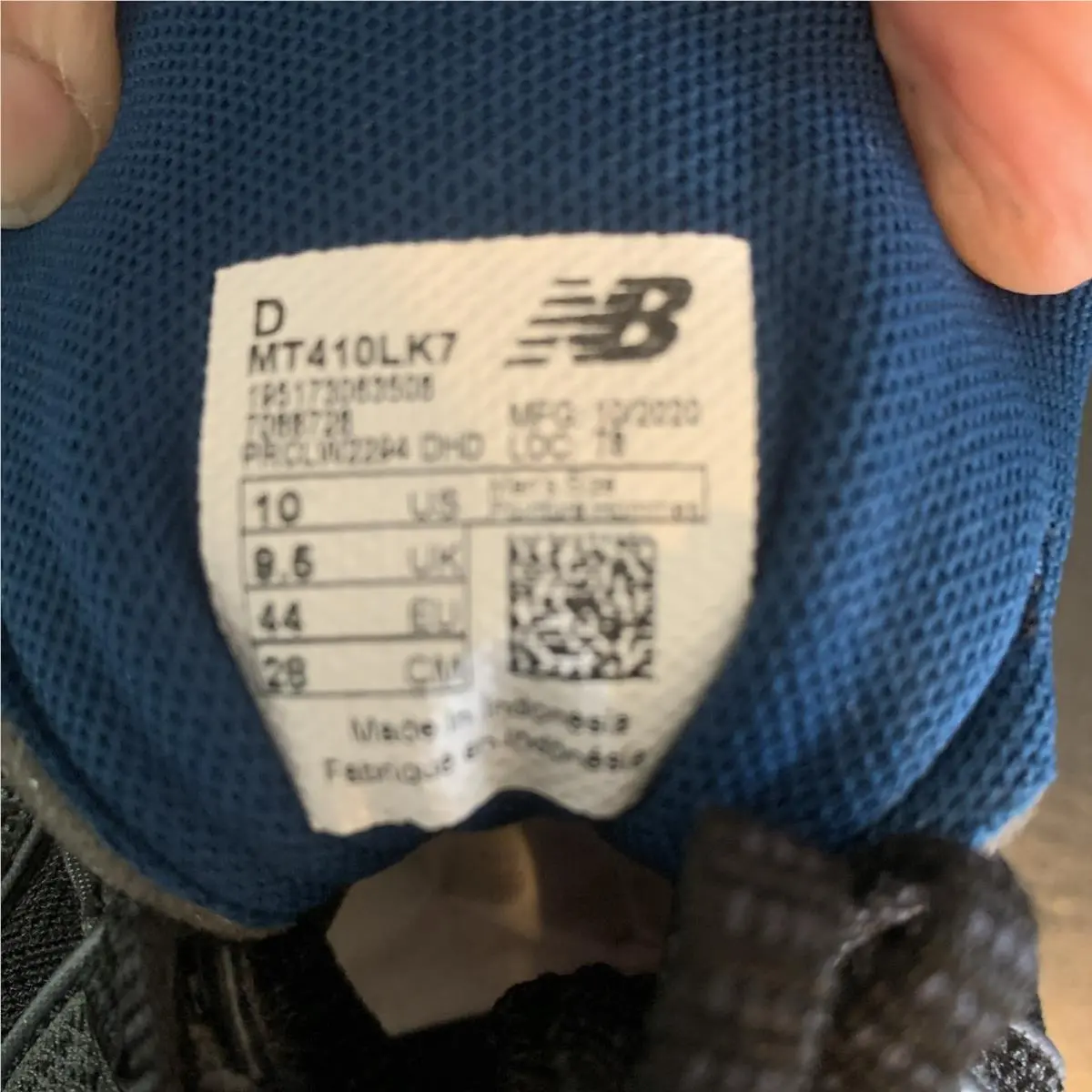 New Balance shoes - New Balance 410 - MT410CK5 - Black 7