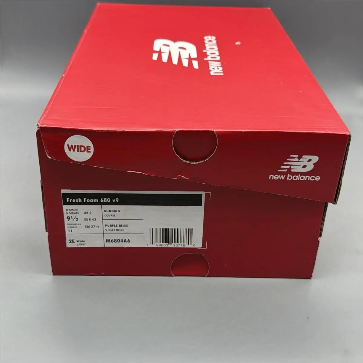 New Balance shoes - New Balance Fresh Foam 680 V9 - M6804A6 - Purple (UPC: 0199063157780) 14