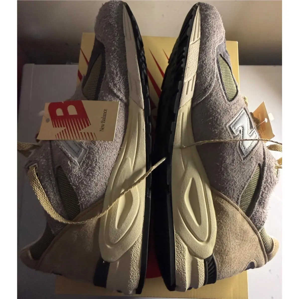 New Balance shoes - New Balance 990 - M990TD2 - GREY/TAN (UPC: 195907074954) 8