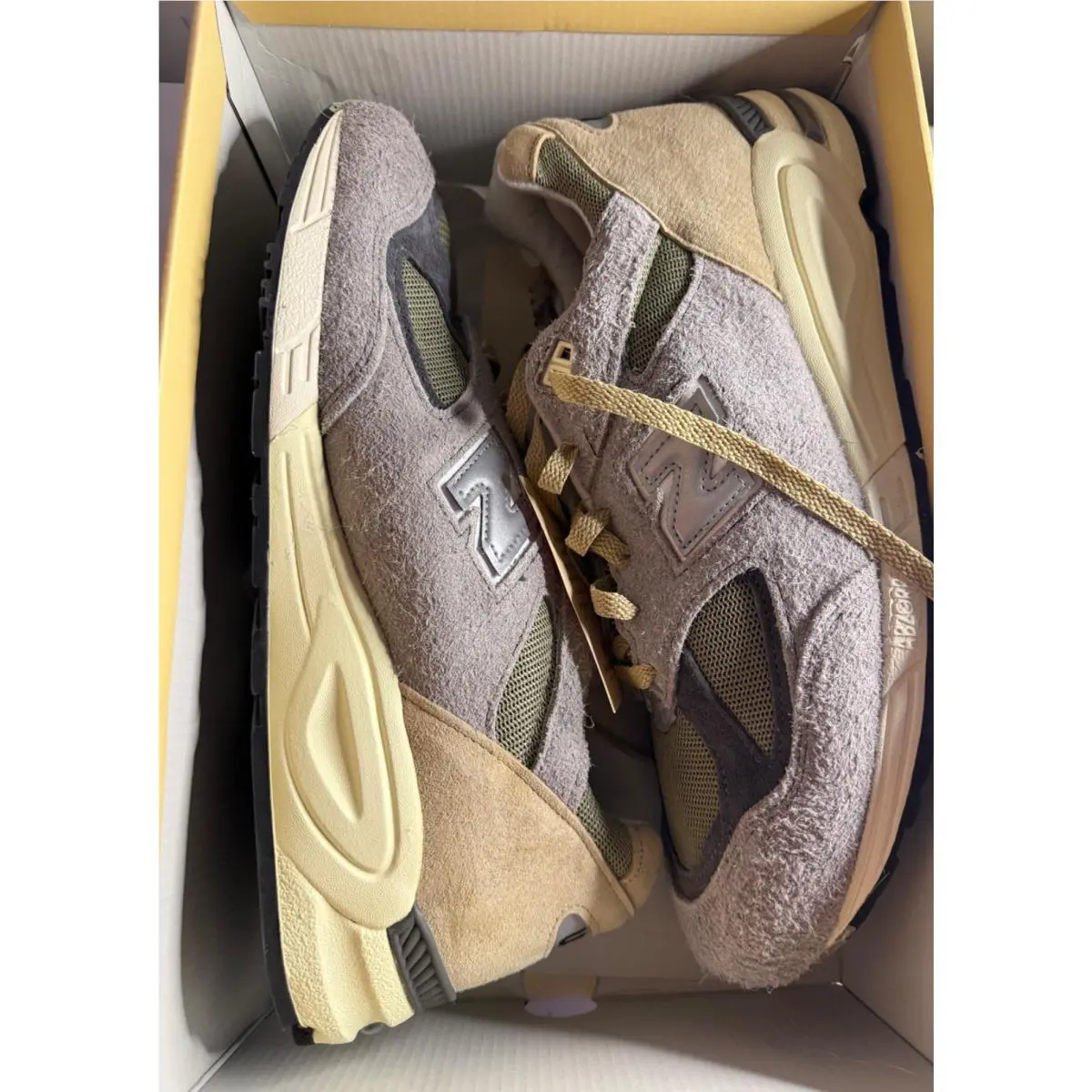 New Balance shoes - New Balance 990 - M990TD2 - GREY/TAN (UPC: 195907074954) 11