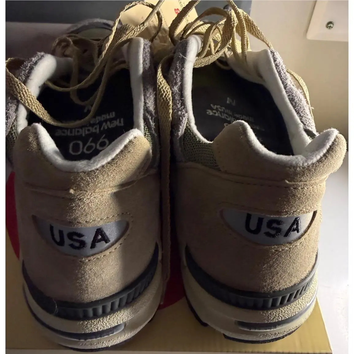 New Balance shoes - New Balance 990 - M990TD2 - GREY/TAN (UPC: 195907074954) 2