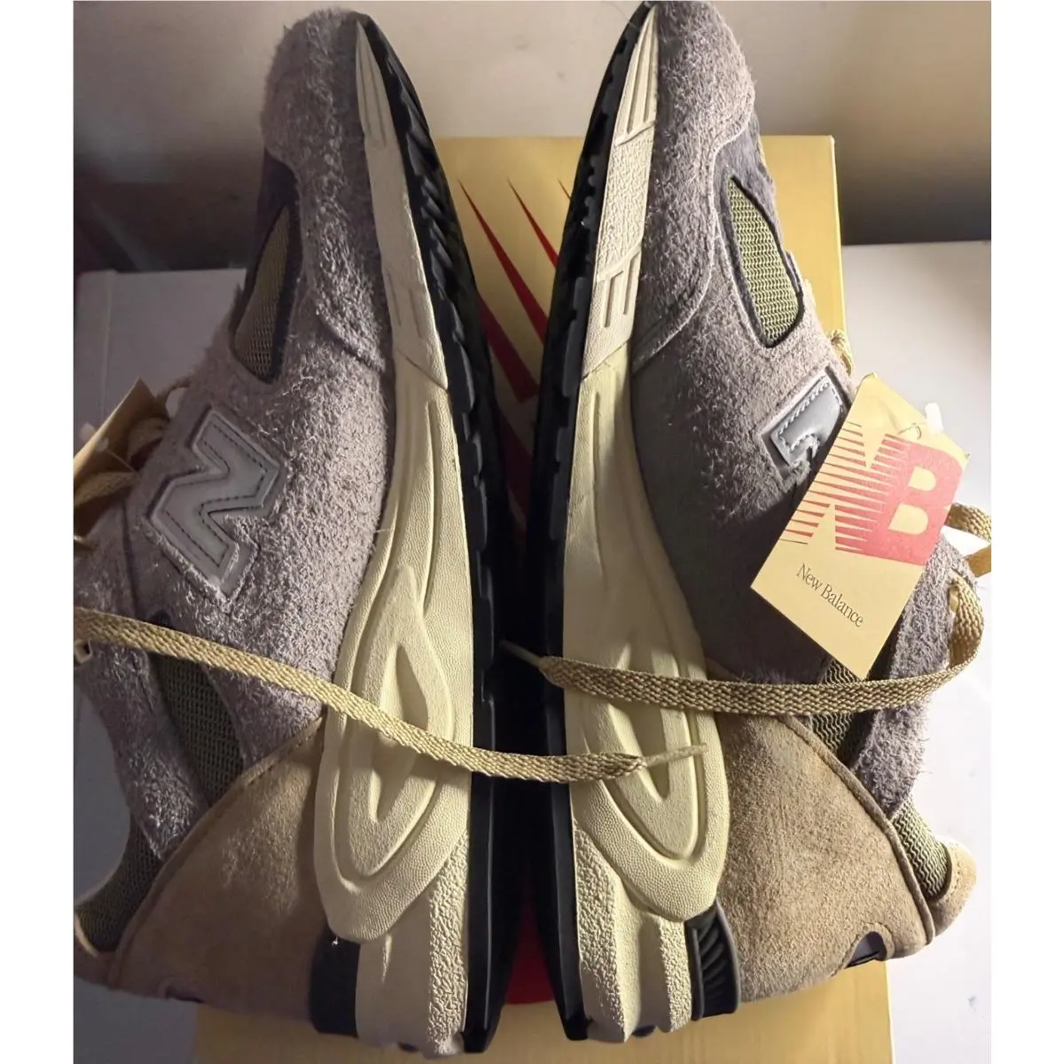 New Balance shoes - New Balance 990 - M990TD2 - GREY/TAN (UPC: 195907074954) 3